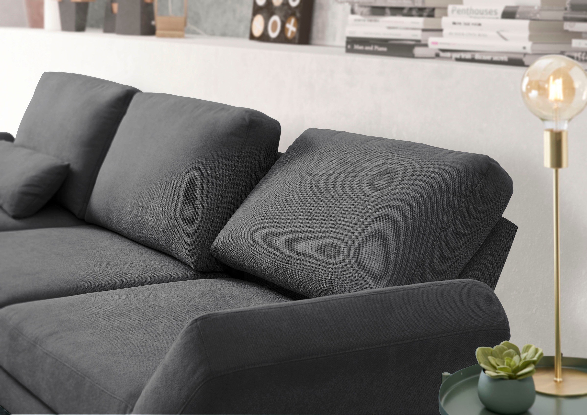 3C Candy Ecksofa »Kairo modernes Multifunktions-Sofa, bequem, L-Form«, inklusive Drehsitz, Armlehnen- und Rückenverstellung