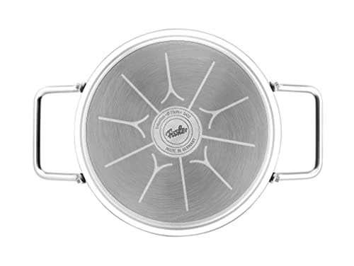 Fissler Topf-Set »Adamant®« Set, Kochtopf 20 + Bratentopf 24 + Stielkasserolle 18cm oD, 3 Stk. tlg. Aluminium