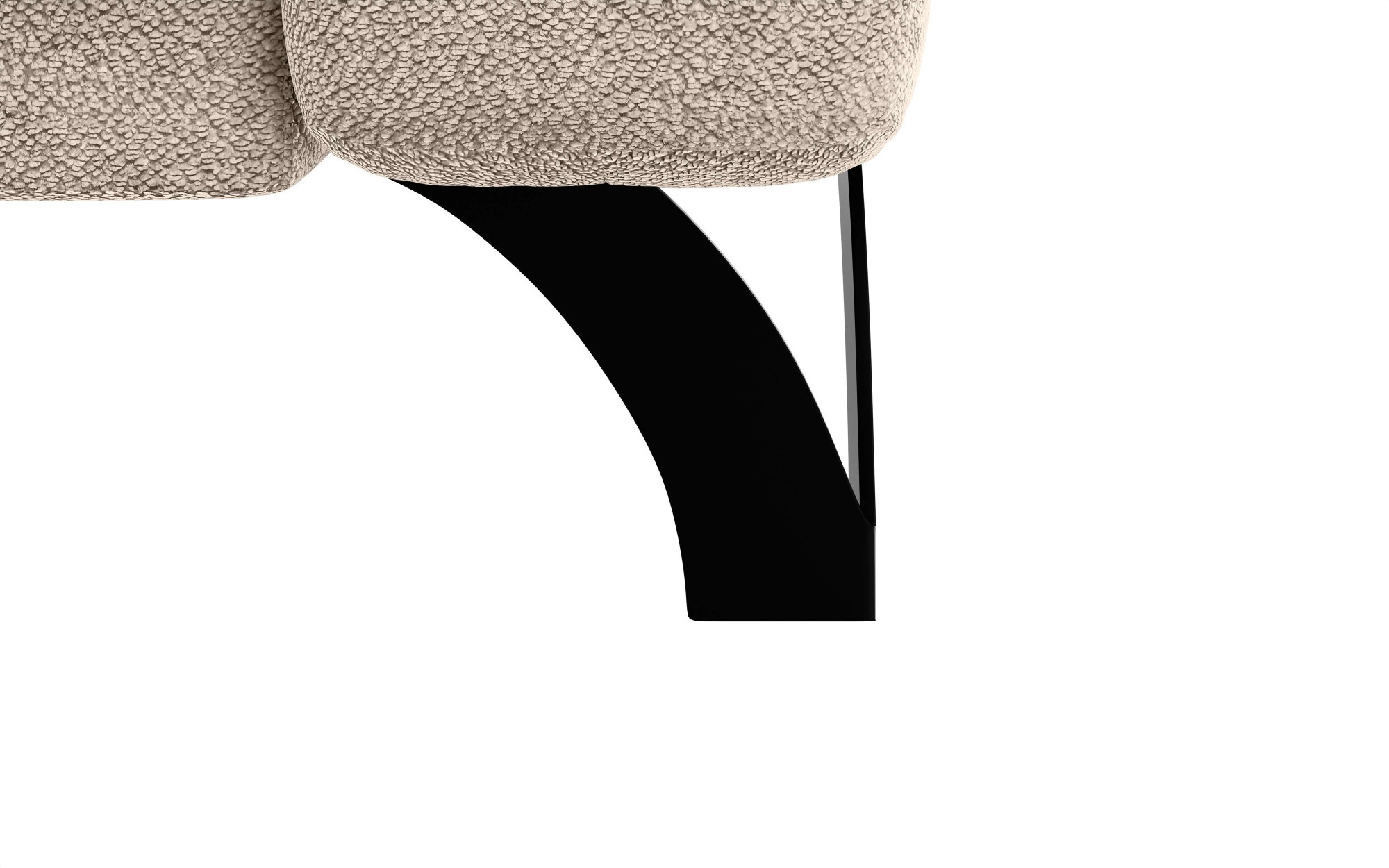 INOSIGN Ecksofa »FAIRVIEW mit verstellbaren Rückenlehne, Maße B/T/H: 234/174/93 cm«, L-Form mit Wellenunterfederung, Recamiere beidseitig montierbar