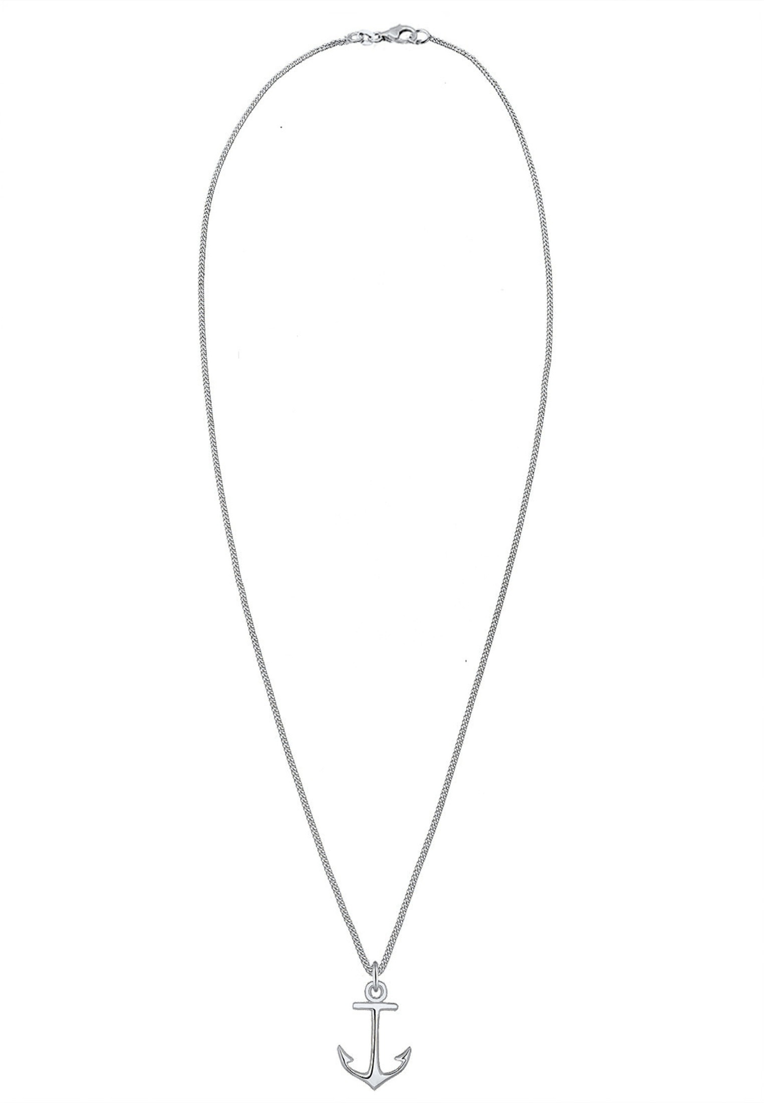 Elli Kette mit Anhänger »Halskette Anhänger Anker 925 Sterling Silber«