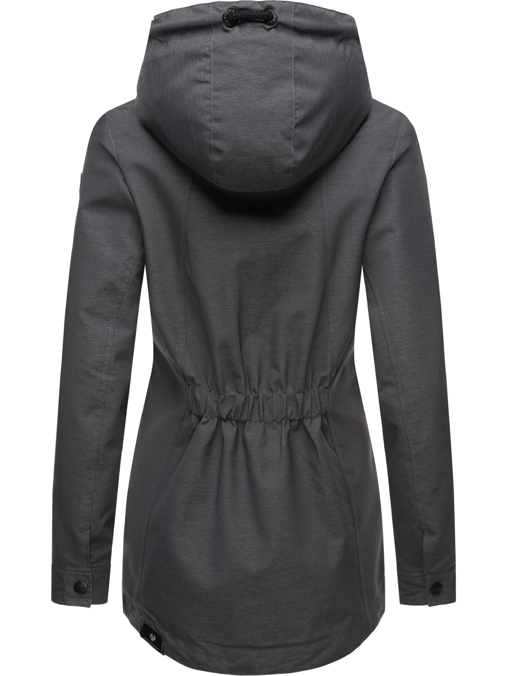 Ragwear Outdoorjacke »Übergangsjacke Zuzka«, mit Kapuze, stylische Übergangsjacke mit großer Kapuze