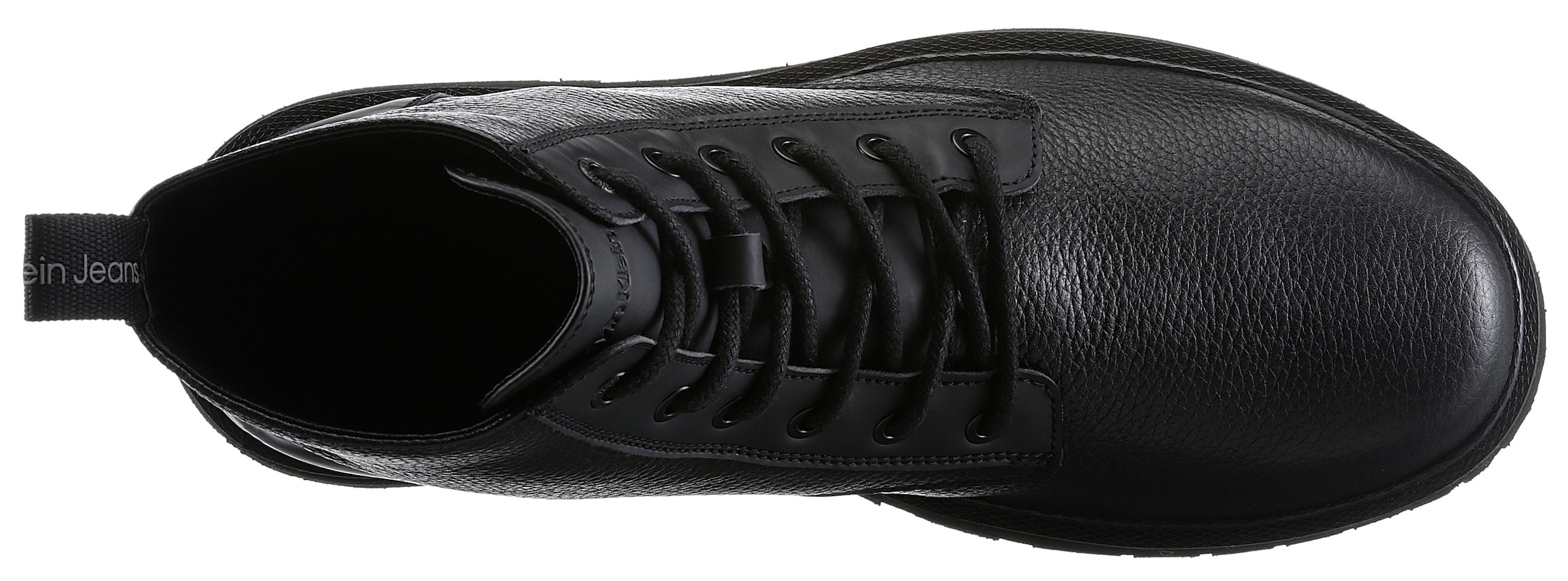 Calvin Klein Jeans Schnürstiefelette »EVA MID LACEUP BOOT LTH«, mit Profilsohle