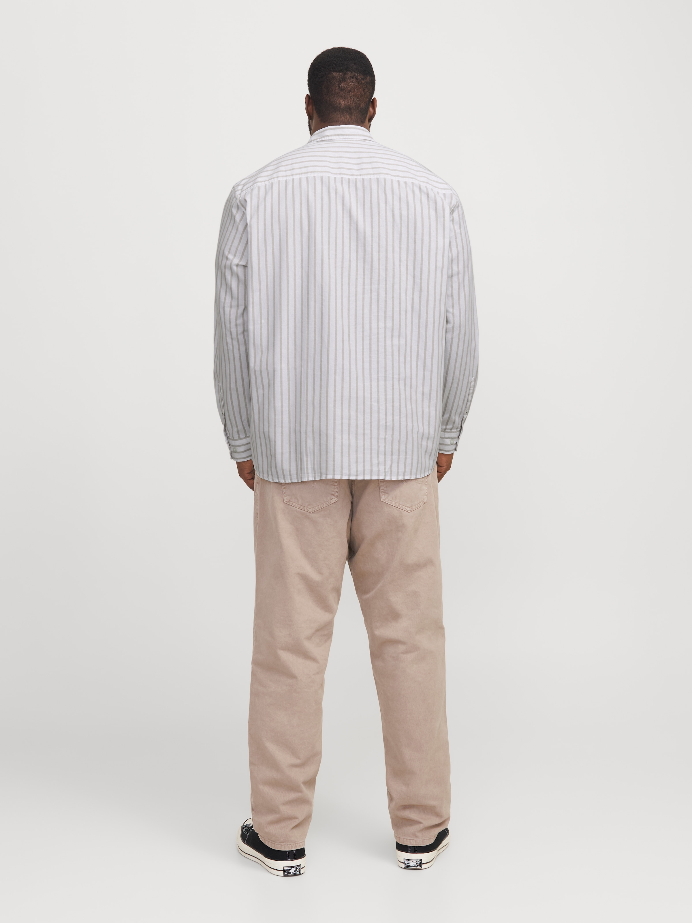 Jack & Jones PlusSize Langarmhemd »JJEOXFORD SHIRT L/S S21 NOOS PLS«, mit Brusttasche