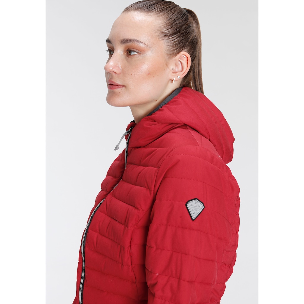 G.I.G.A. DX by killtec Steppjacke »CAFORA WMN QUILTED JCKT OT-P«, mit Kapuze