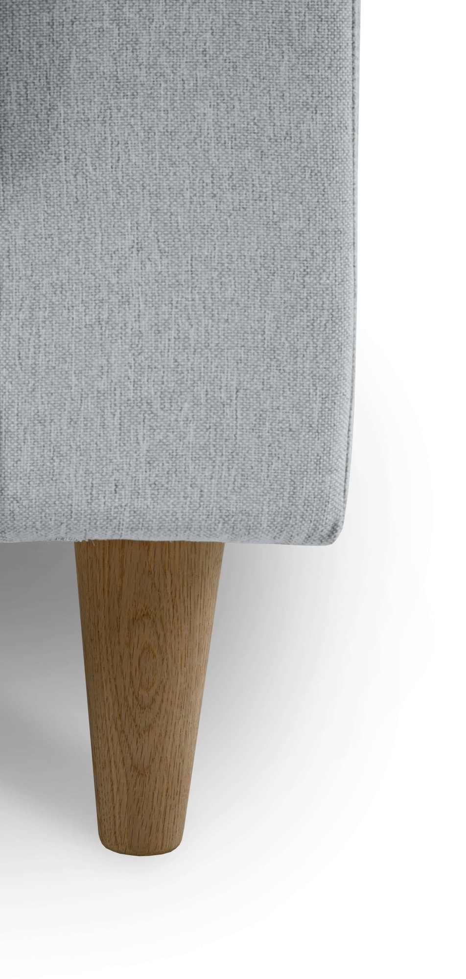 andas Ecksofa »Tvinno«, im skandinavischen Stil, L-Form, mit Massivholzfüßen, Breite 230 cm