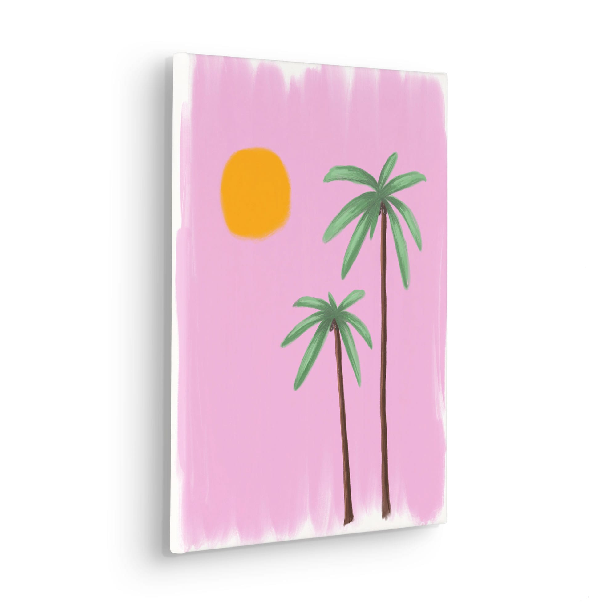 Komar Leinwandbild »Ibiza Sunset - Größe 30 x 40 cm«, Natur, (1 St.), Keilrahmenbild mi Echtholzrahmen