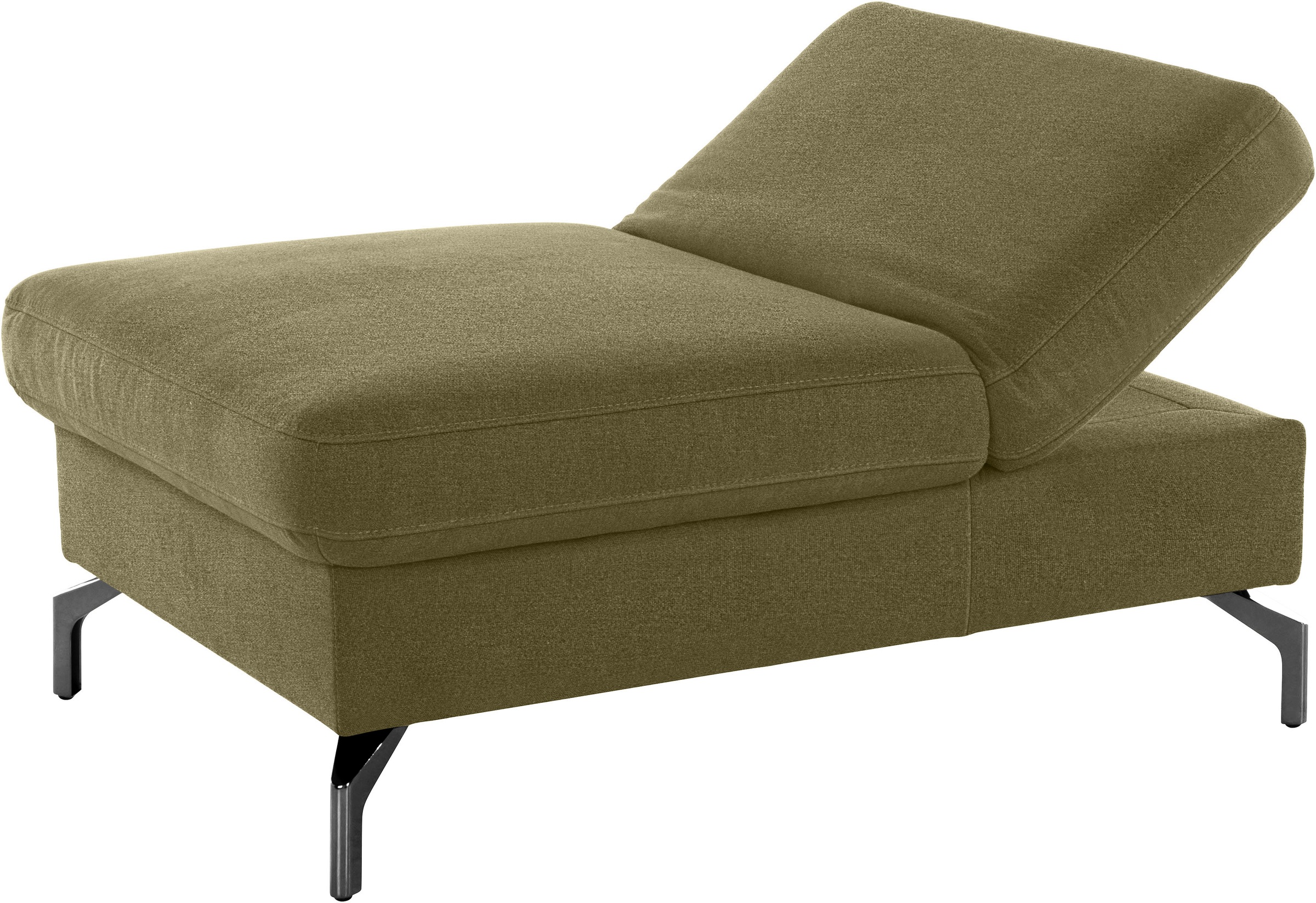 sit&more Hocker »Brisbane« Fußhöhe 12 cm, mit Federkern und Klappfunktion