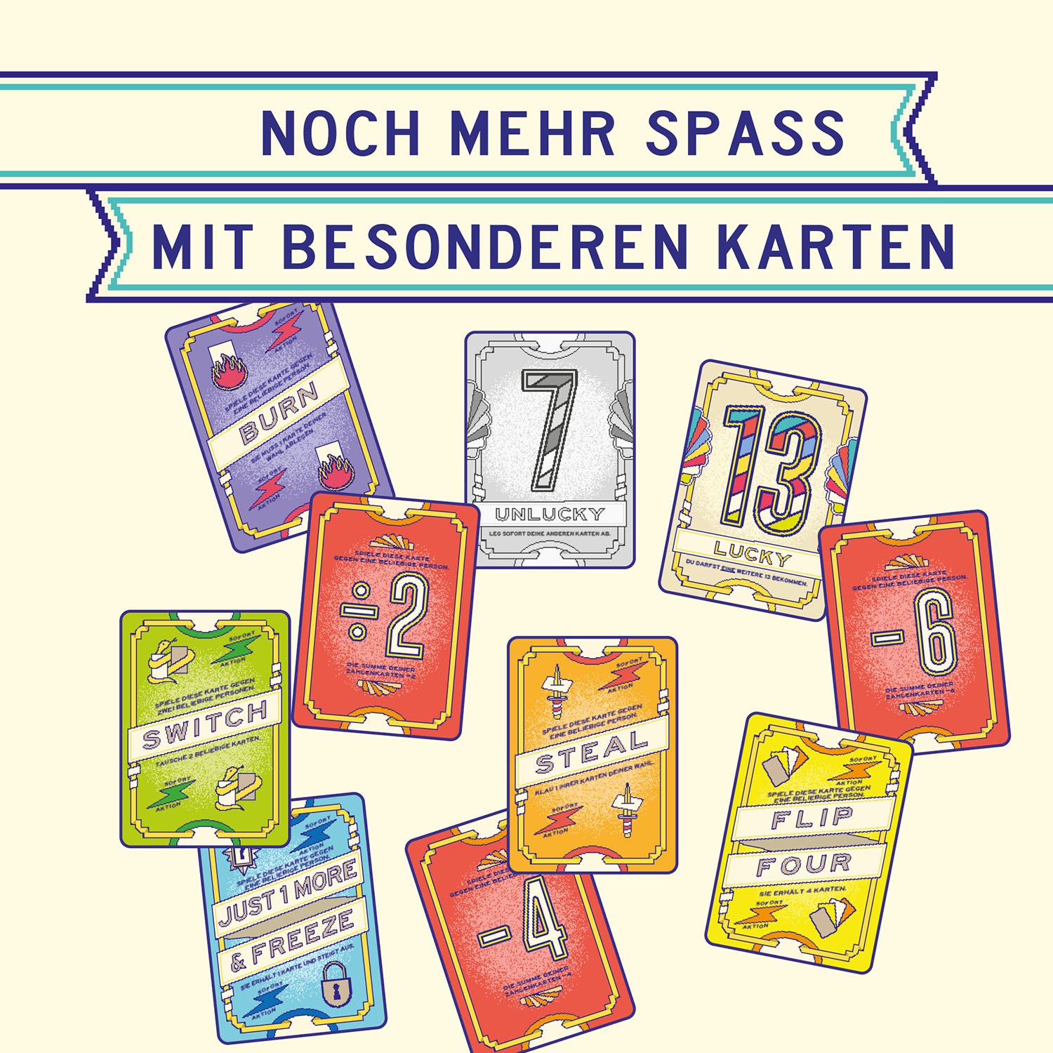 Kosmos Spiel »Flip 7 Voll Fies!«