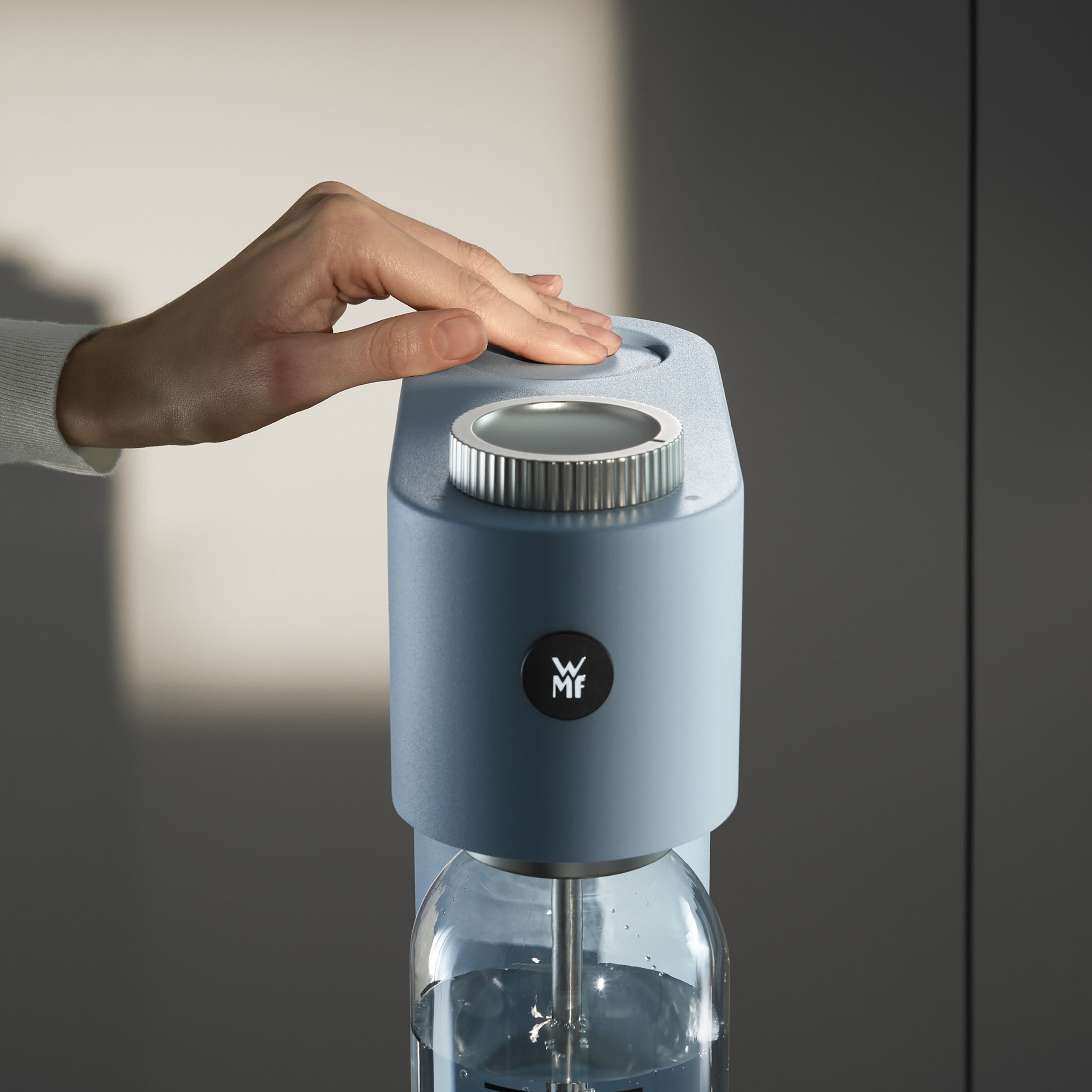 WMF Wassersprudler »Element One« 3 Sprudelgrade, vollautomatisches Sprudeln, Cromargan Edelstahlgehäuse