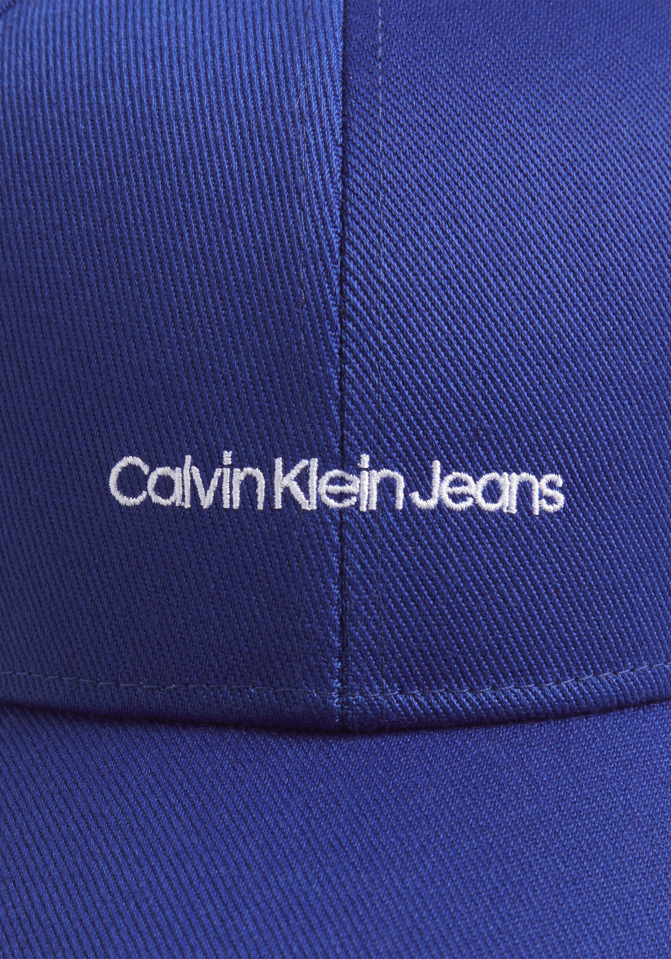 Calvin Klein Jeans Baseball Cap »INST EMBRO CAP«, mit Logoschriftzug