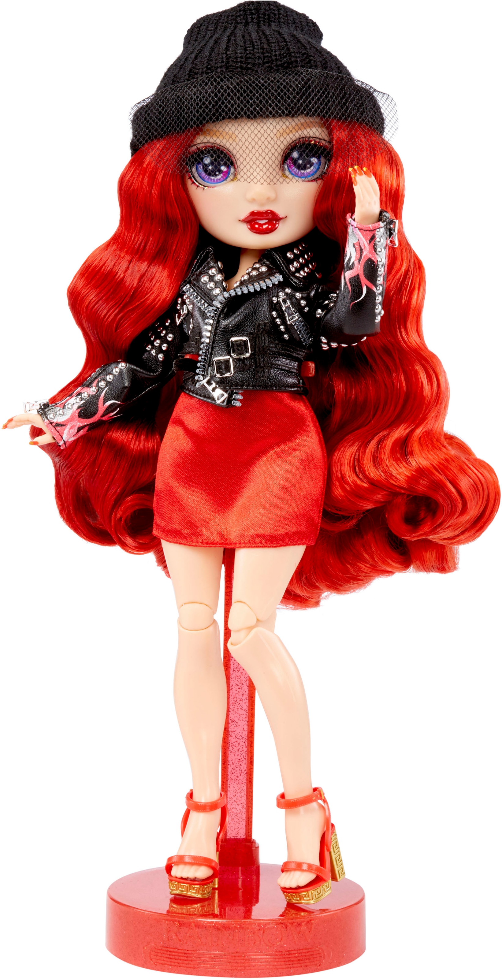 RAINBOW HIGH Anziehpuppe »Rainbow High Fantastic Fashion - Ruby (red)«, inklusive 2. Outfit