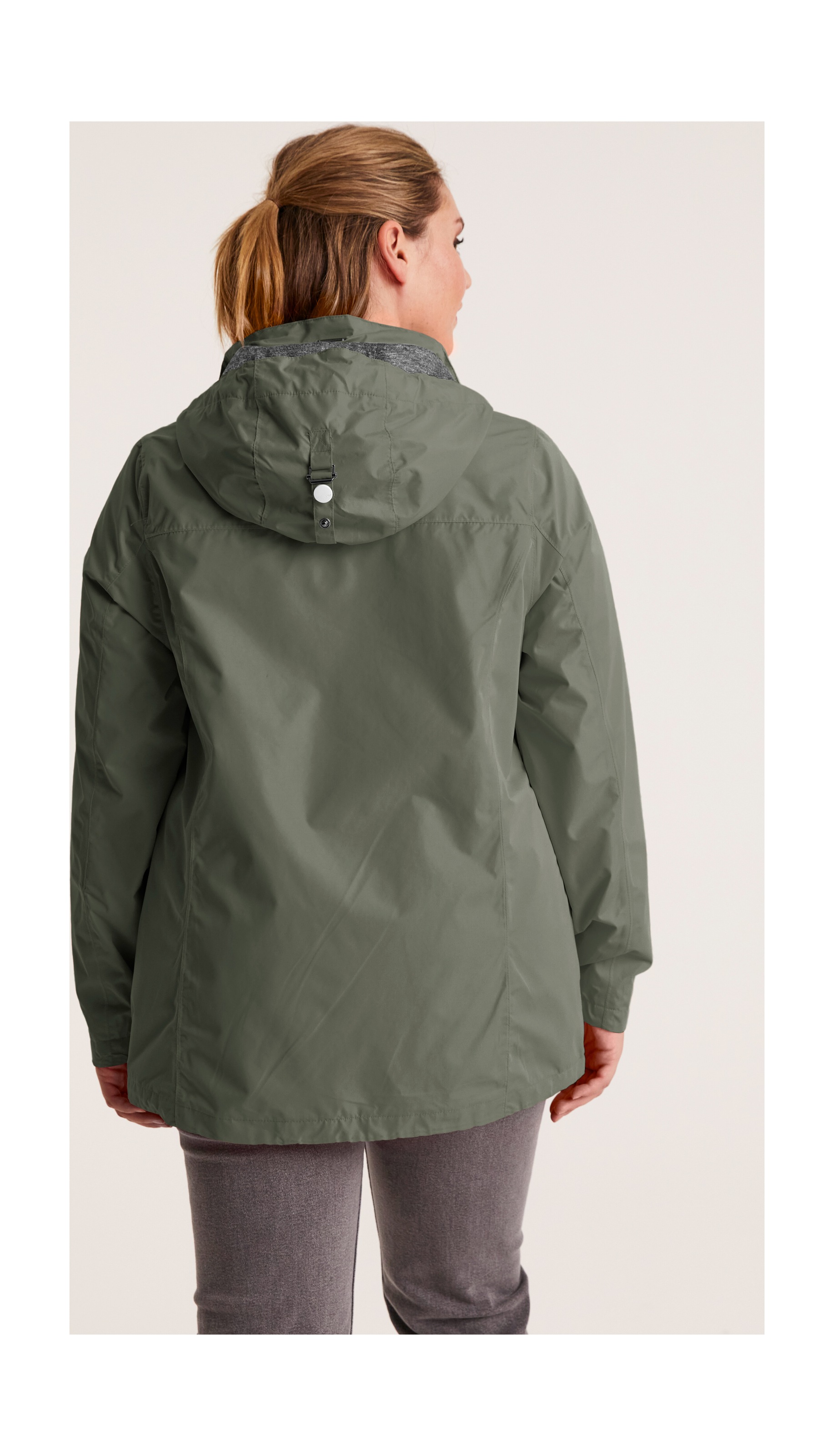 STOY Outdoorjacke »STS 11 WMN JCKT«, Wasserdichte, atmungsaktive STOY-Jacke mit abnehmbarer Kapuze
