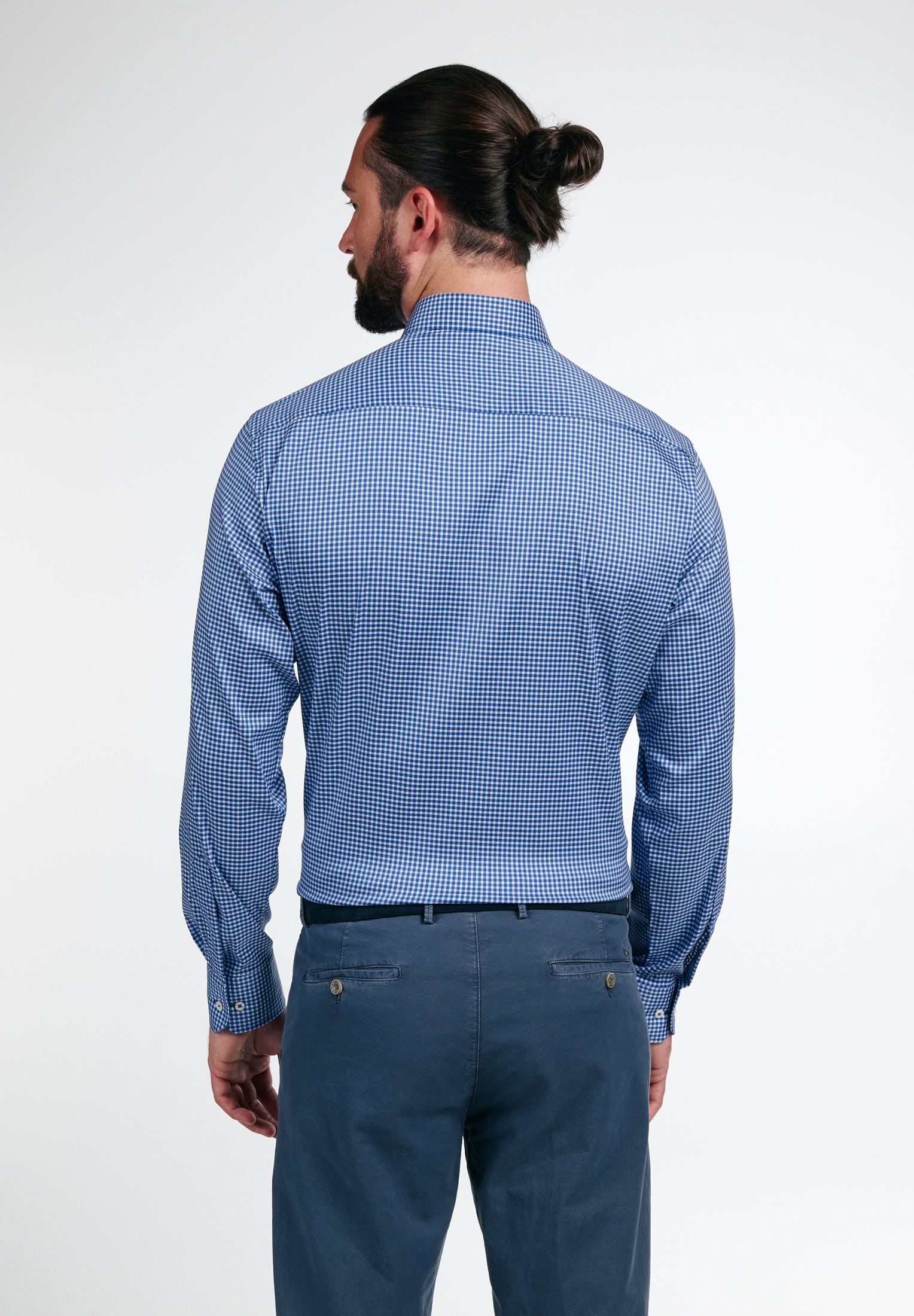 Eterna Langarmhemd »MODERN FIT« EASY IRON (bügelleicht)