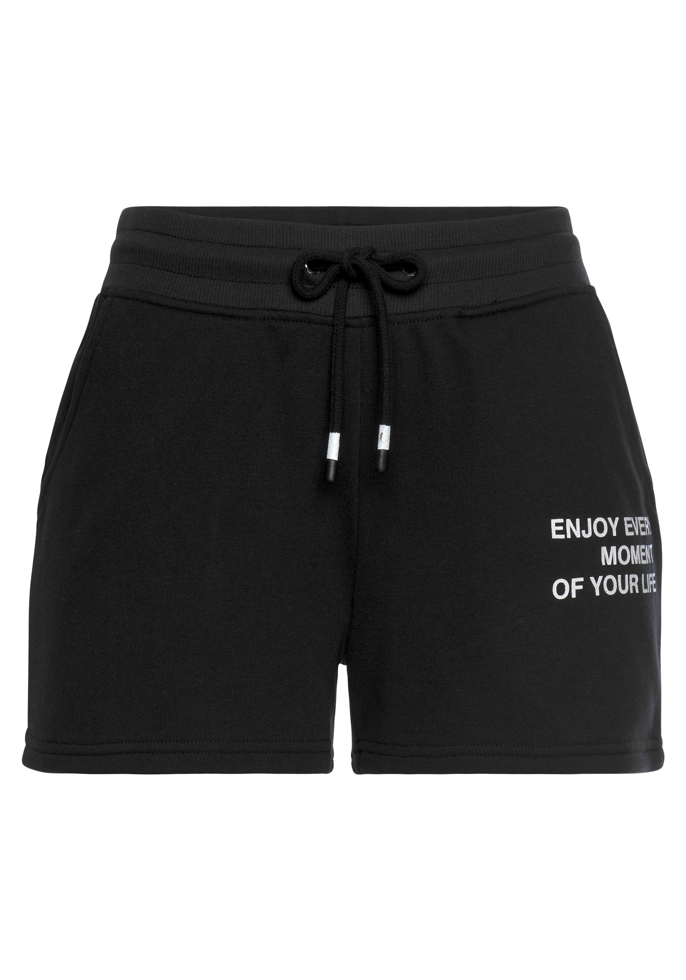 Buffalo Sweatshorts, mit Statement Druck, Loungewear