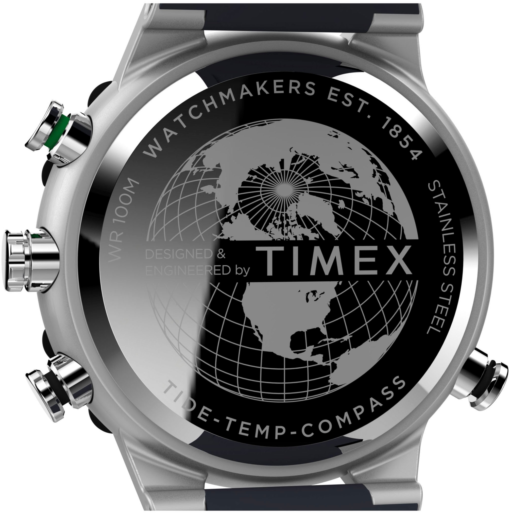 Timex Quarzuhr »TIDE/TEMP/COMPASS«, Armbanduhr, Herrenuhr, Datum, Leuchtzeiger, Mineralglas, analog