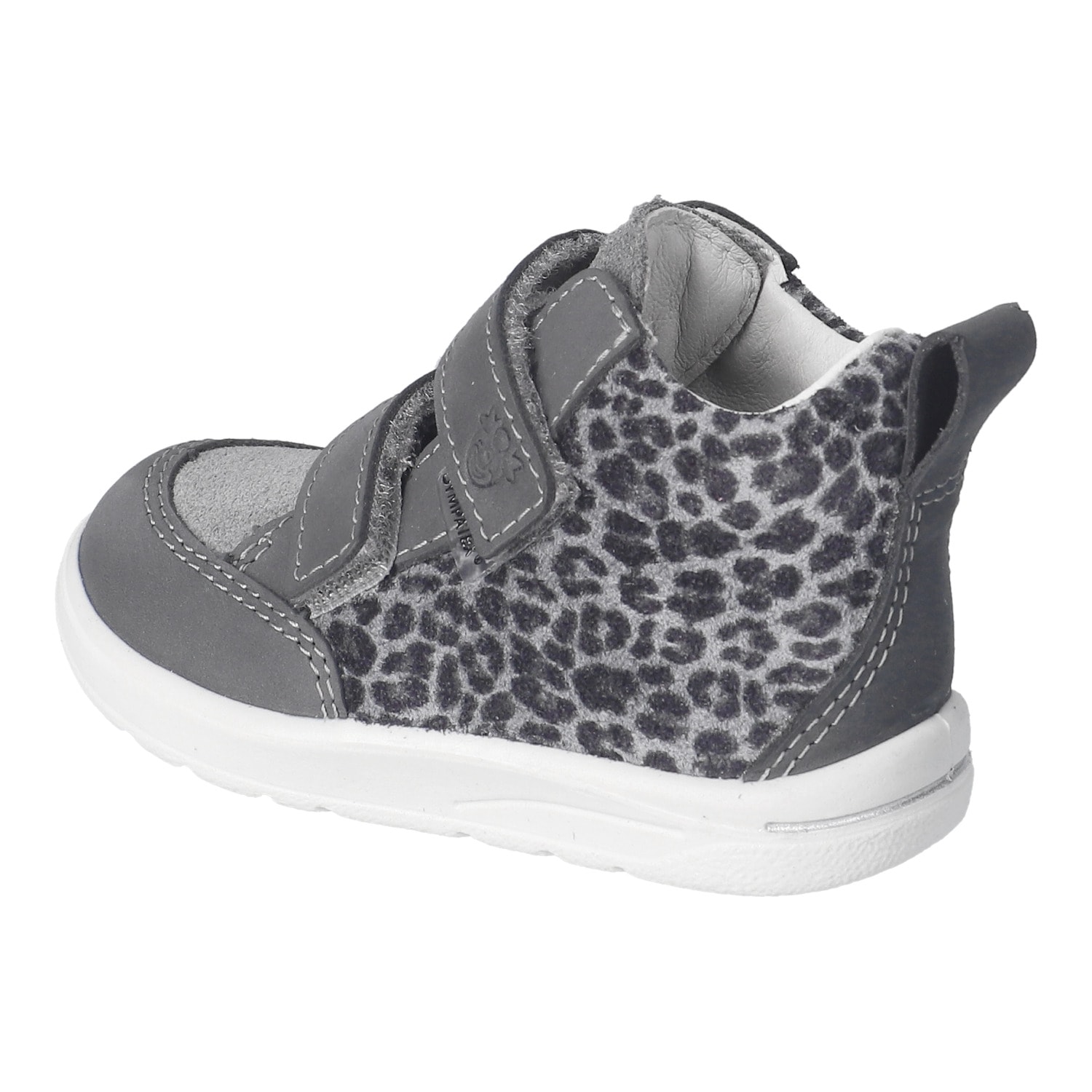 PEPINO by RICOSTA Sneaker »LIA, WMS: mittel«  Klettschuh, Babyschuh mit Kontrastbesatz, Größenschablone zum Download