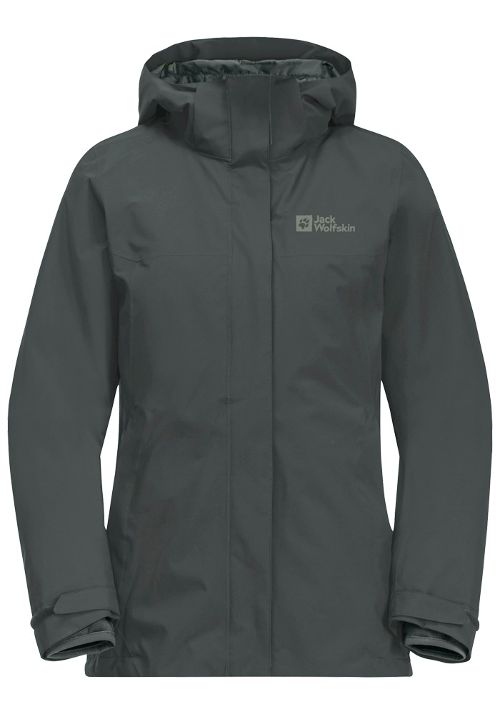 Jack Wolfskin 3-in-1-Funktionsjacke »LUNTAL 3IN1 JKT W« mit Kapuze