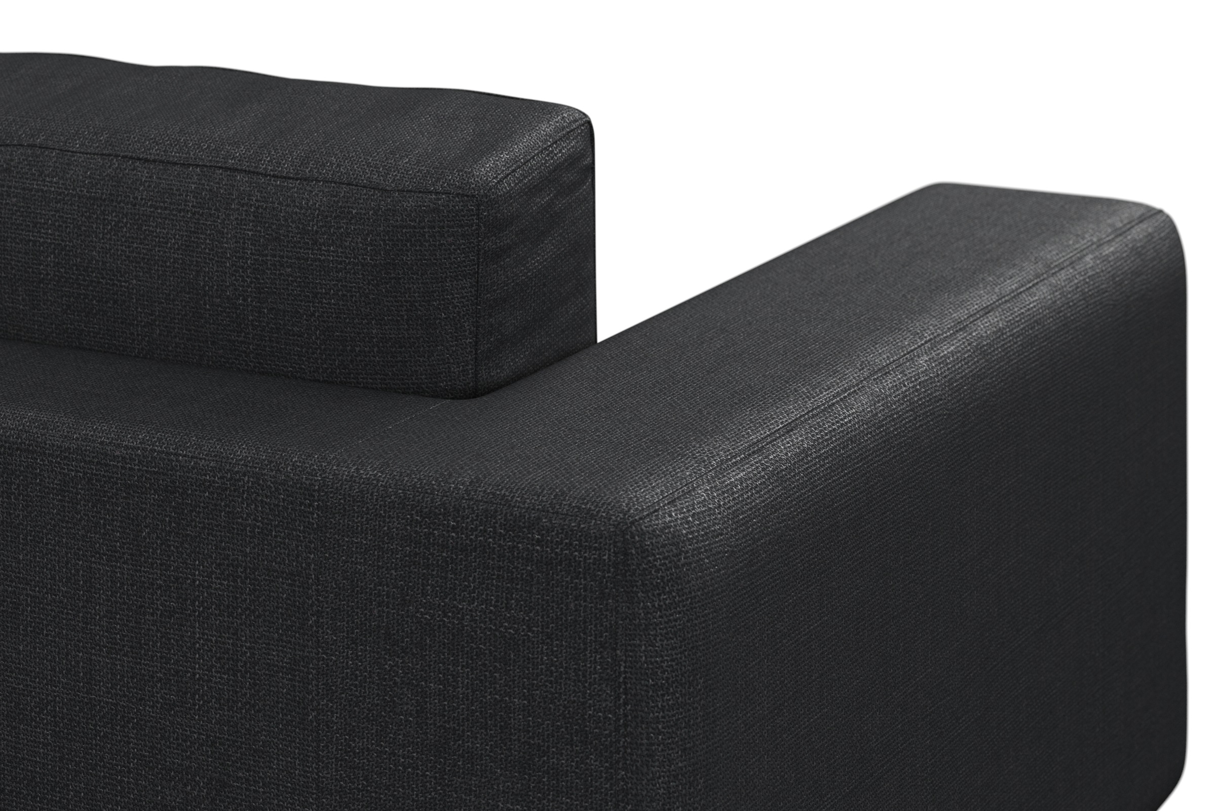 DOMO collection Ecksofa »Modica, zeitlos und elegant, L-Form«, moderne Optik mit extrabreiter Recamiere, auch in Cord