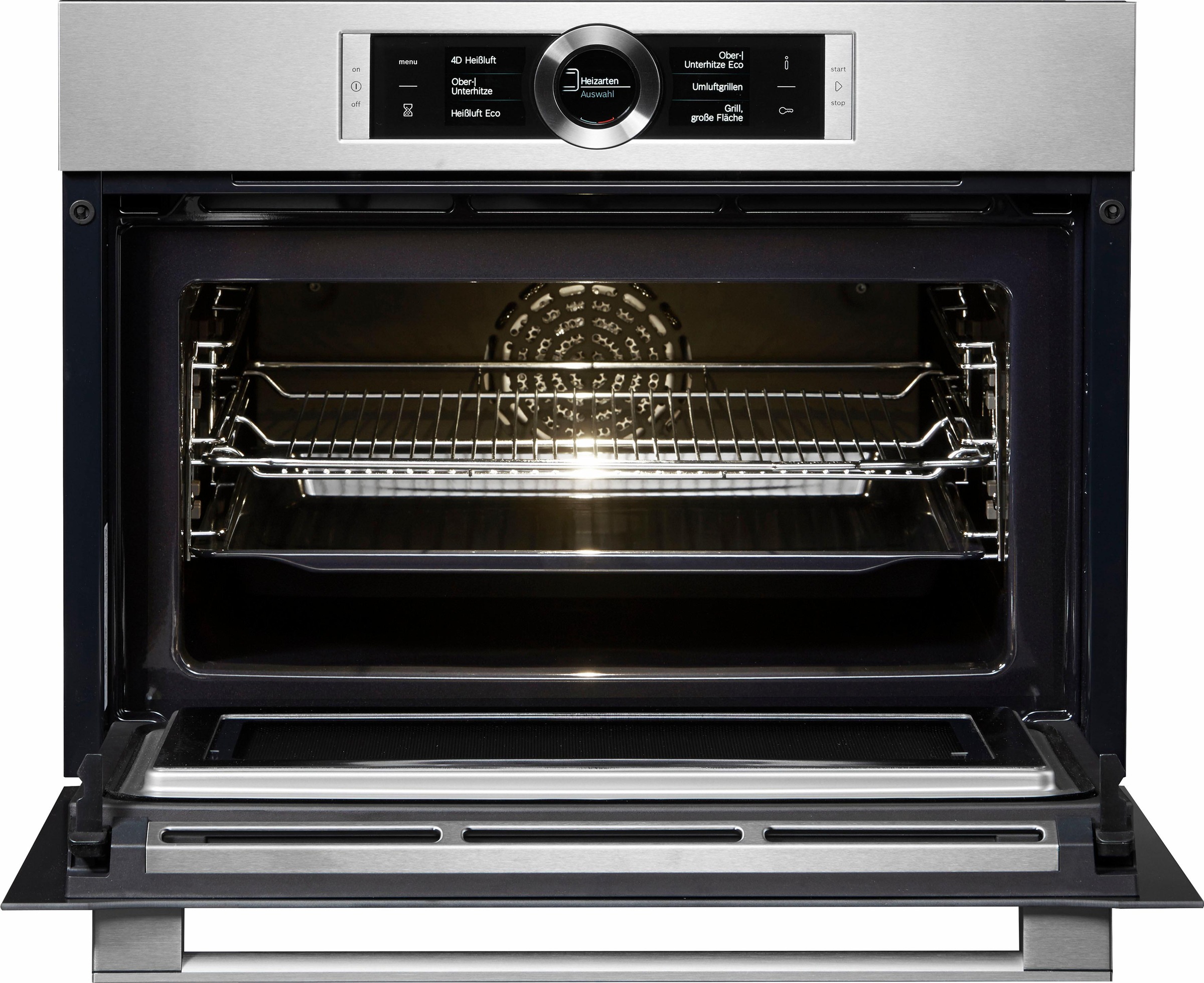 BOSCH Backofen mit Mikrowelle »CMG636BS1«, CMG636BS1, ecoClean Direct