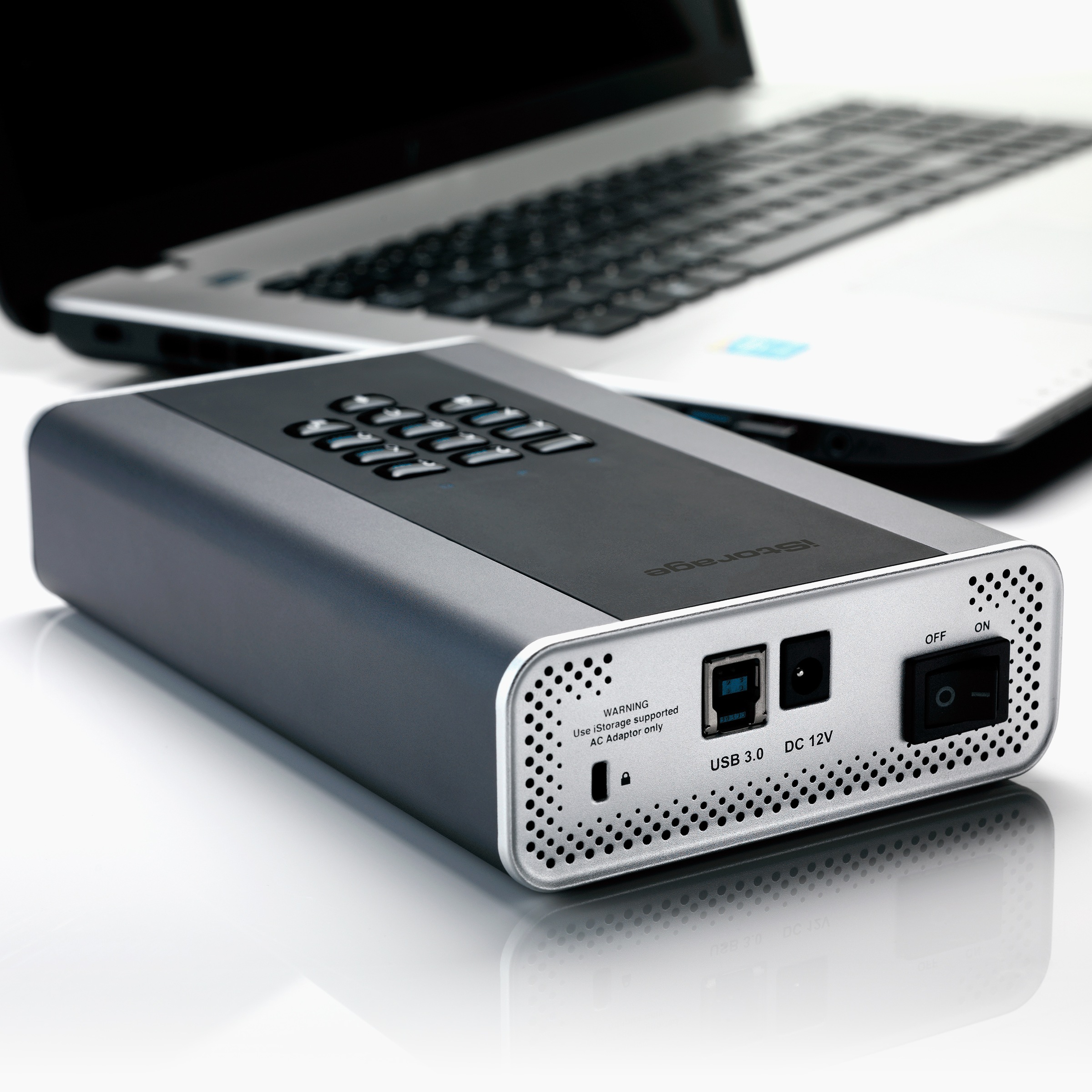 iStorage externe HDD-Festplatte »diskAshur DT2«, Anschluss USB 3.2