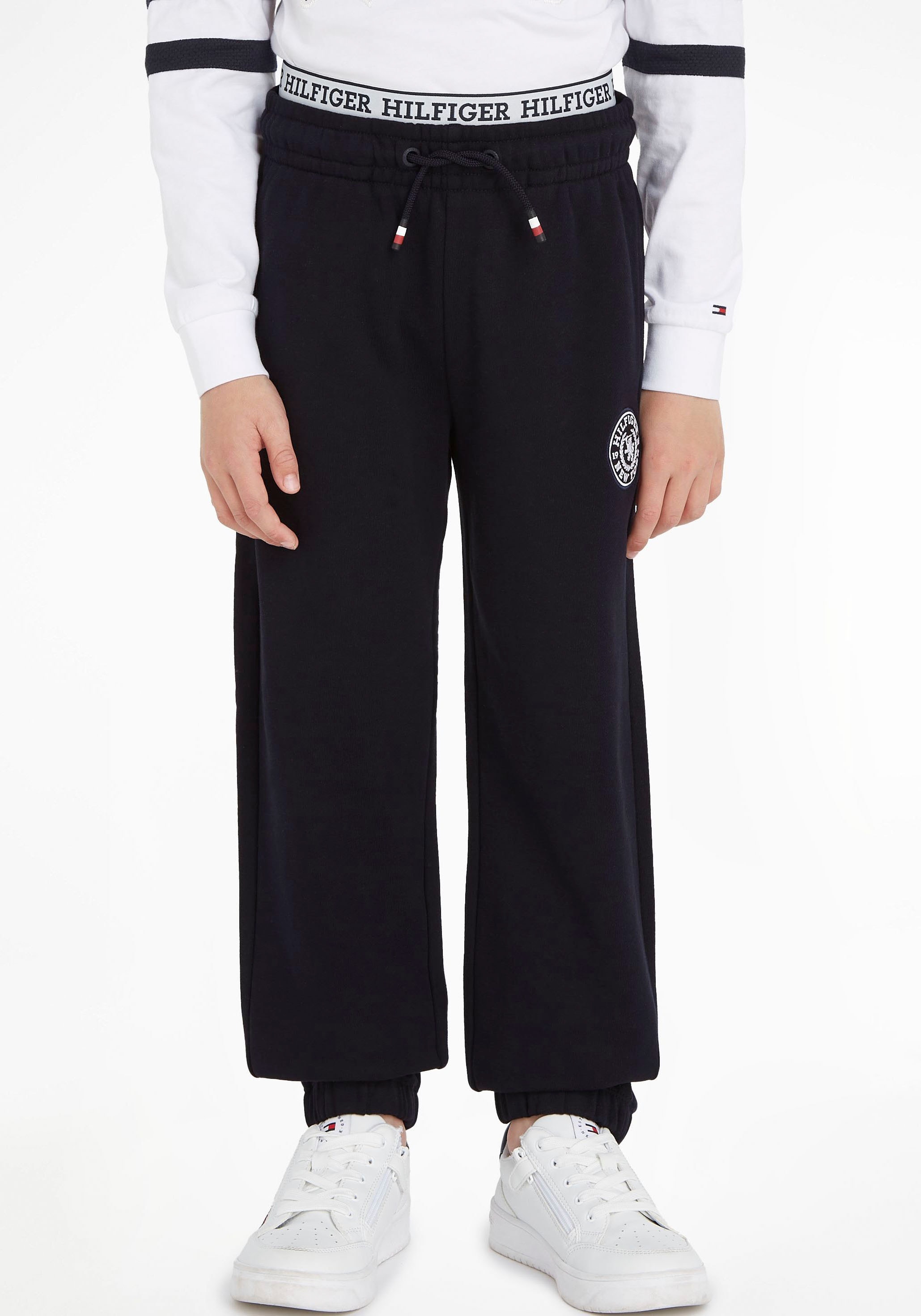 TOMMY HILFIGER Sweathose »CREST LOGO SWEATPANTS«