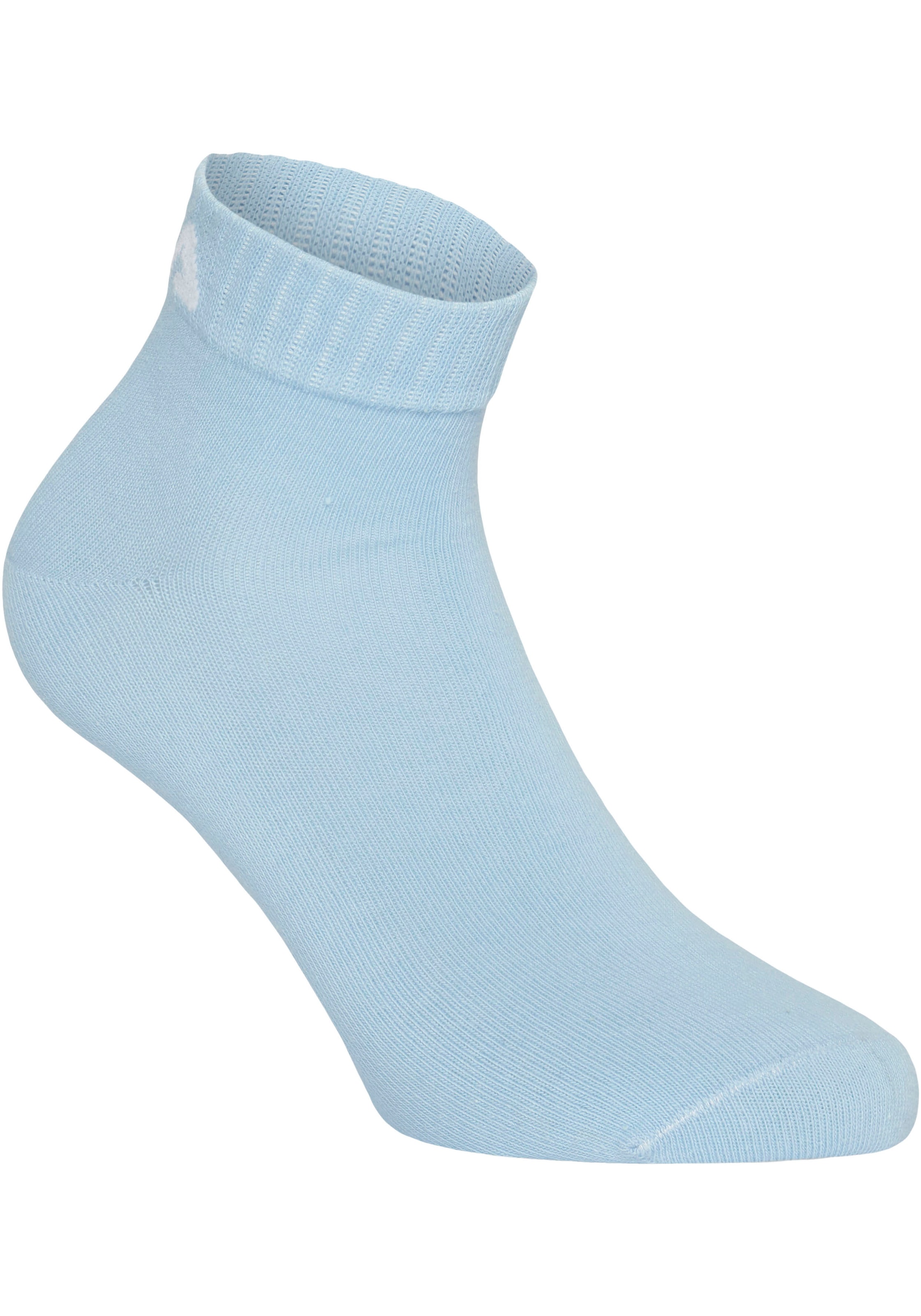 Fila Kurzsocken »UNISEX INVISIBLE PLAIN SOCKS«, (6 Paar), Baumwollmischung, Rippenbündchen, flache Zehennaht