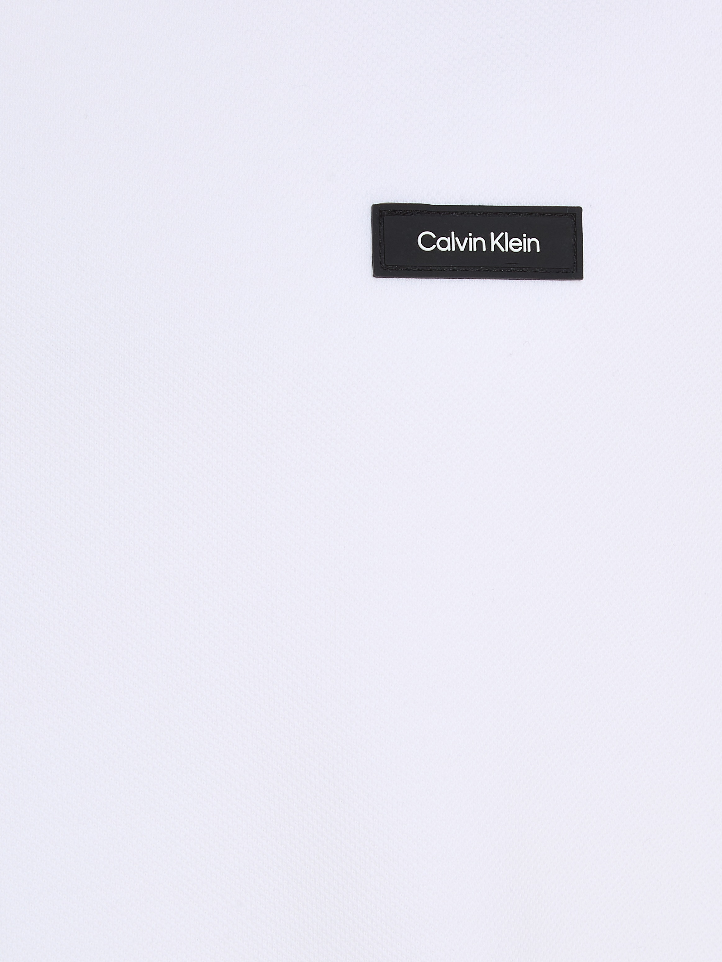 Calvin Klein Poloshirt »STRETCH PIQUE TIPPING POLO«, mit Streifendetail am Kragen