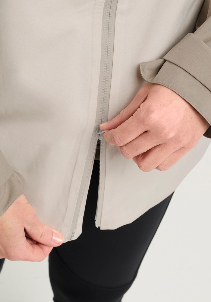 Jack Wolfskin Funktionsjacke »UNBOUND ADVENTURE 2L JKT W«, mit Kapuze