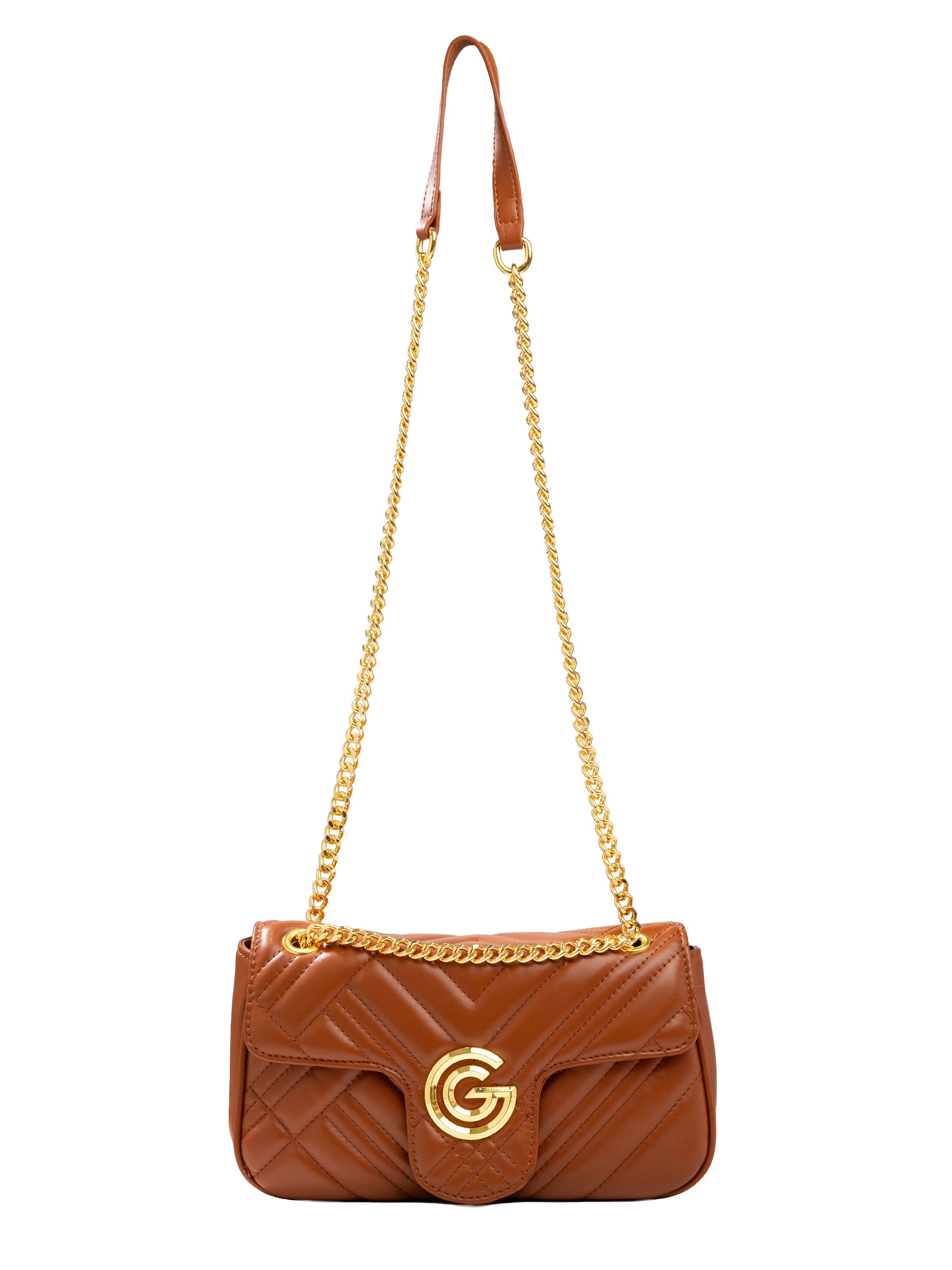 GABRIELLA G By Gabriella Gucci Umhängetasche »CINDY« Damen Umhängetasche, Handtasche, Tragetasche mit Logoverzierung
