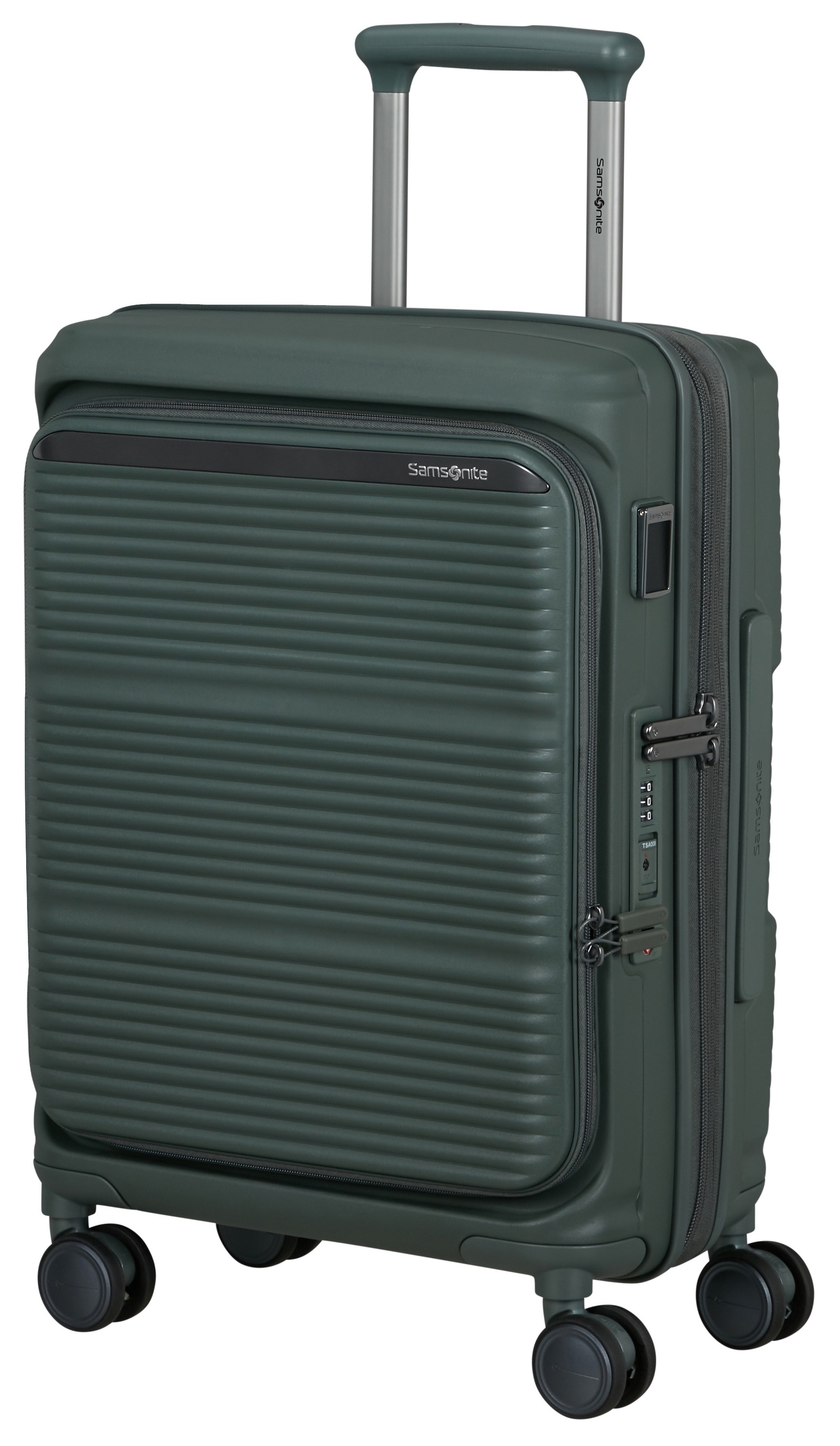 Samsonite Hartschalen-Trolley »PARALUX, verschiedene Größen und Farben« 40 l 4 Rollen Reisegepäck mit Frontfach Packwürfel Trennpolster