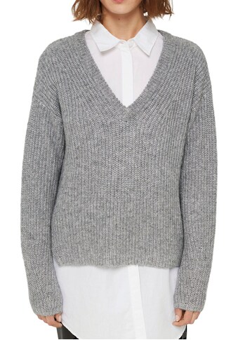 Esprit Collection V-Ausschnitt-Pullover, als klassisches Basic für winterliche Looks kaufen