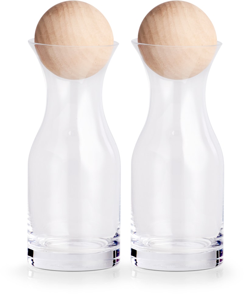 Zeller Present Karaffe Glas, Höhe 18,5 cm, Inhalt 250 ml