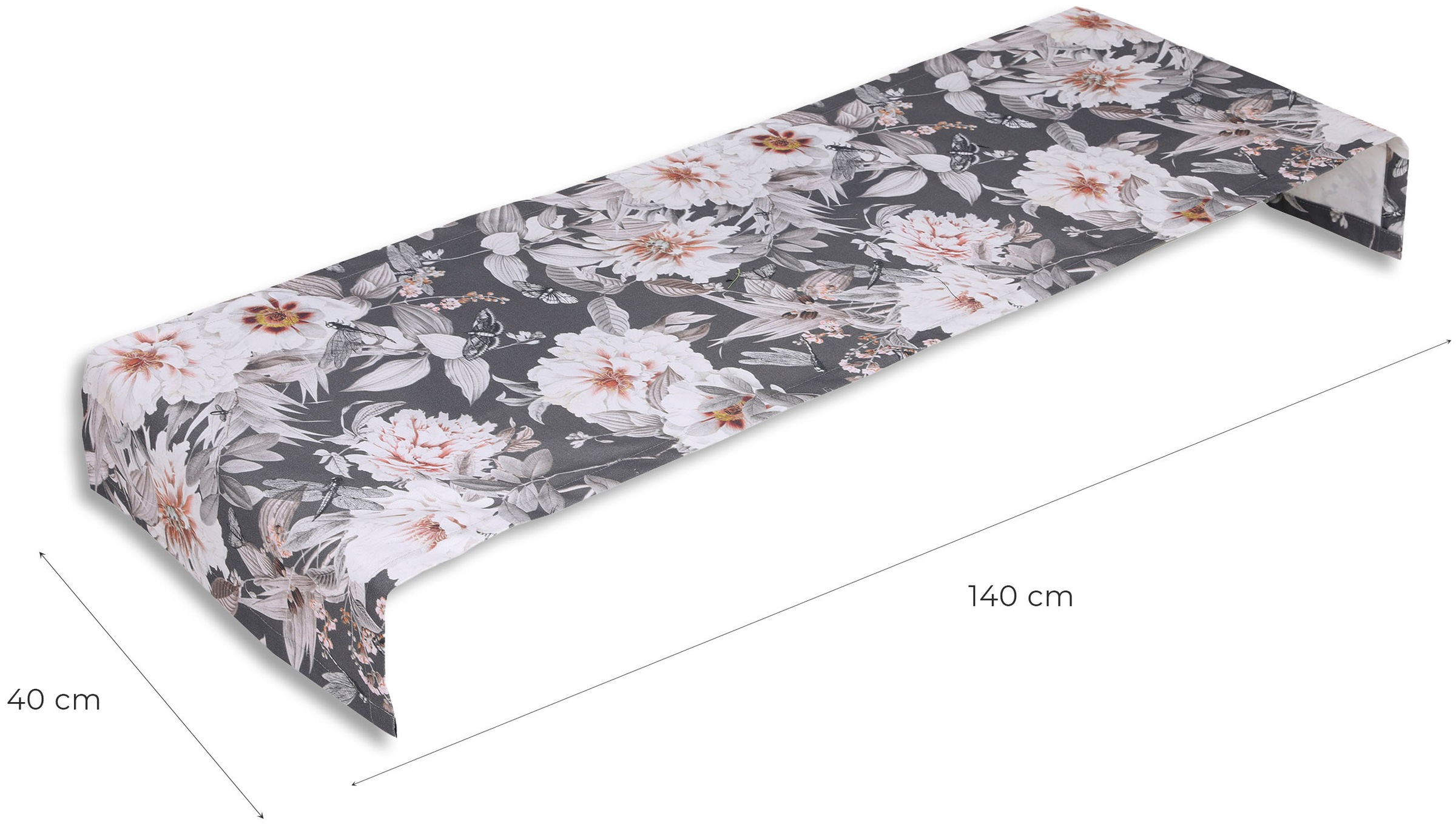 GO-DE Tischläufer »Lara«, (1 St.), LxB: ca. 120x40 cm, UV-beständig