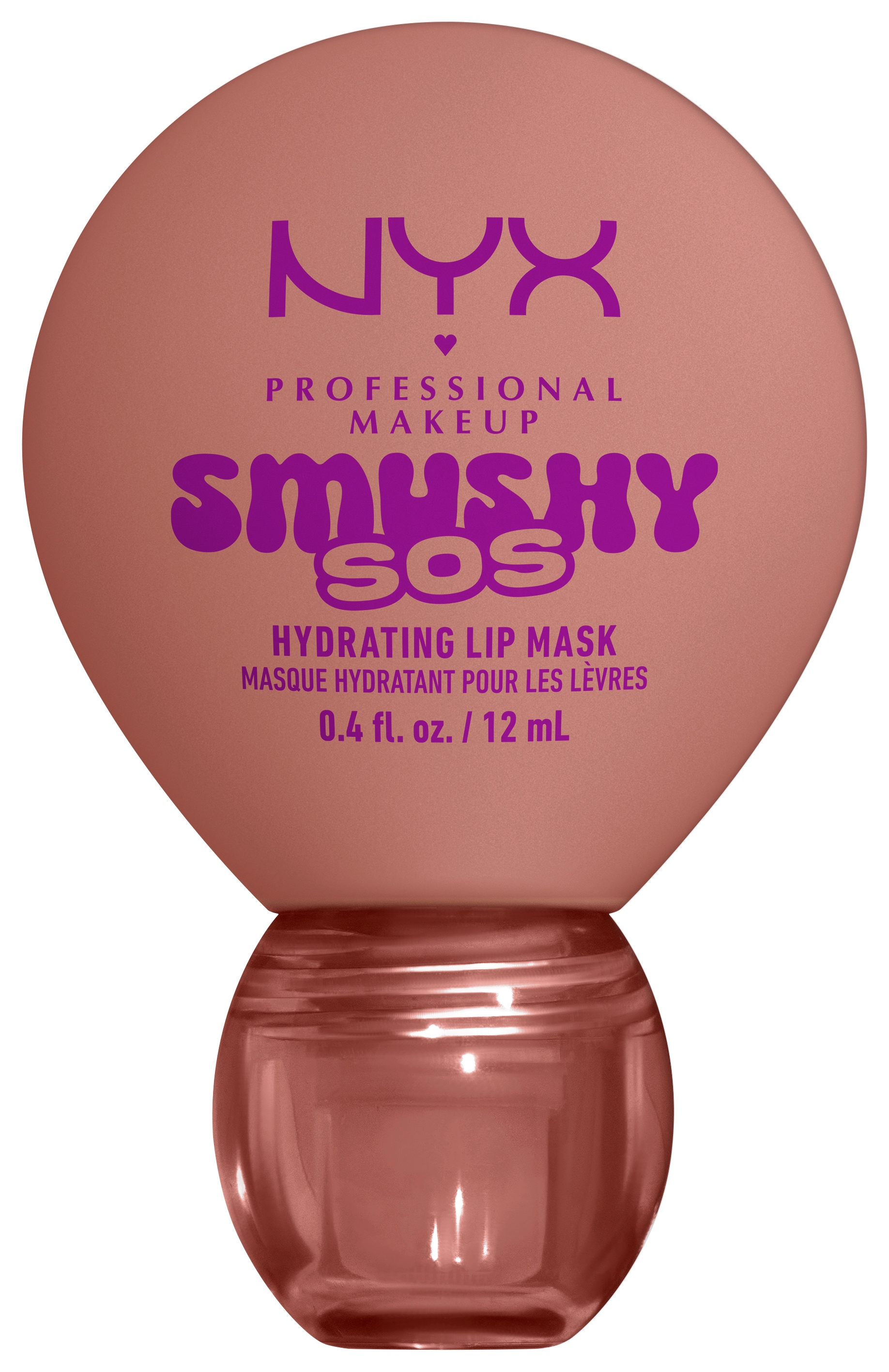 NYX PROFESSIONAL MAKEUP Lippenpflegemittel »SMUSHY SOS GLOSSSY LIP BALM« pflege, getönte Farbe und professioneller Shine, alles in einem