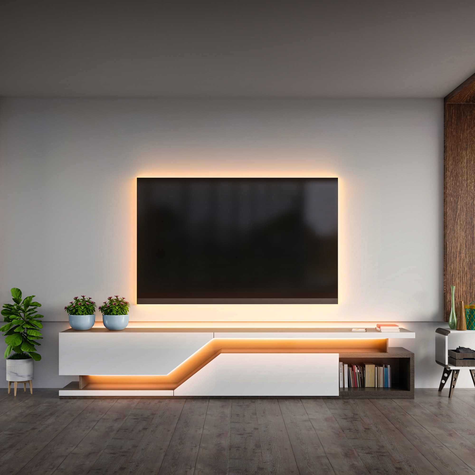 B.K.Licht LED Stripe »USB LED Strip, 3 m, mit Farbwechsel«, 90 St.-flammig, Lichtleiste, mit Fernbedienung, selbstklebend