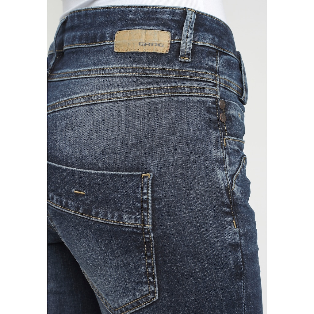 GANG Slim-fit-Jeans »94CARLI«, mit offener Knopfleiste