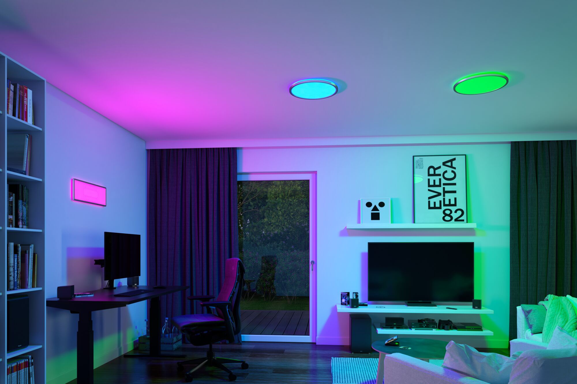 Paulmann LED Panel »Atria Shine«, 1 flammig