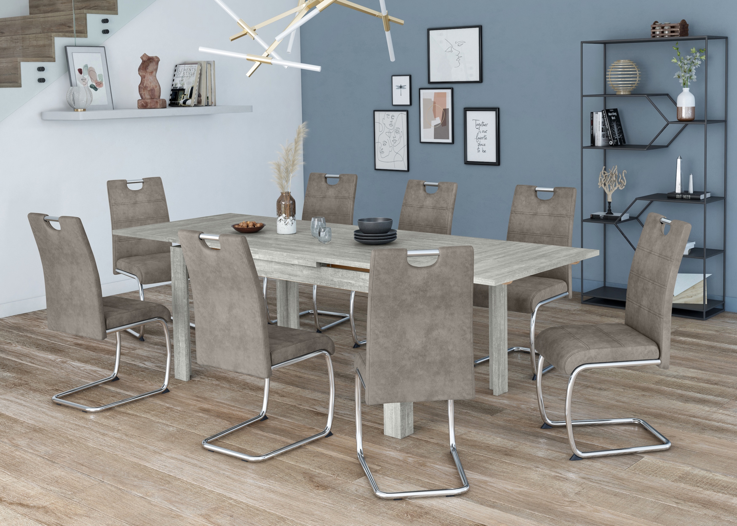 Mäusbacher Esstisch »Monti«, BESTSELLER!, Tisch, Küchentisch, Auszugstisch ausziehbar auf 280 cm