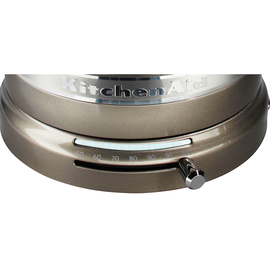 KitchenAid Wasserkocher »5KEK1522EMS MEDALLION-SILBER«, 1,5 l, 2400 W