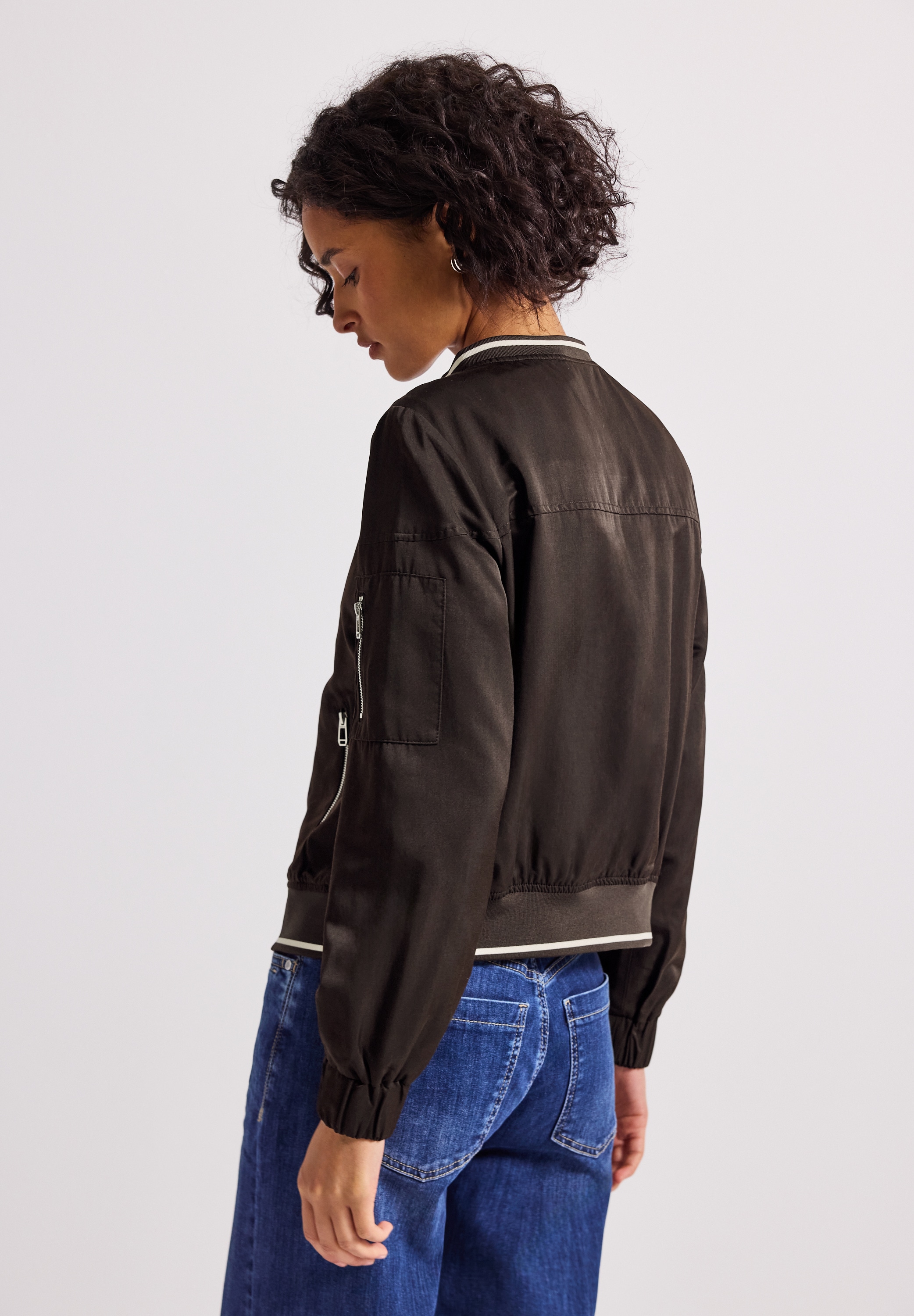 STREET ONE Blouson, mit College-Details