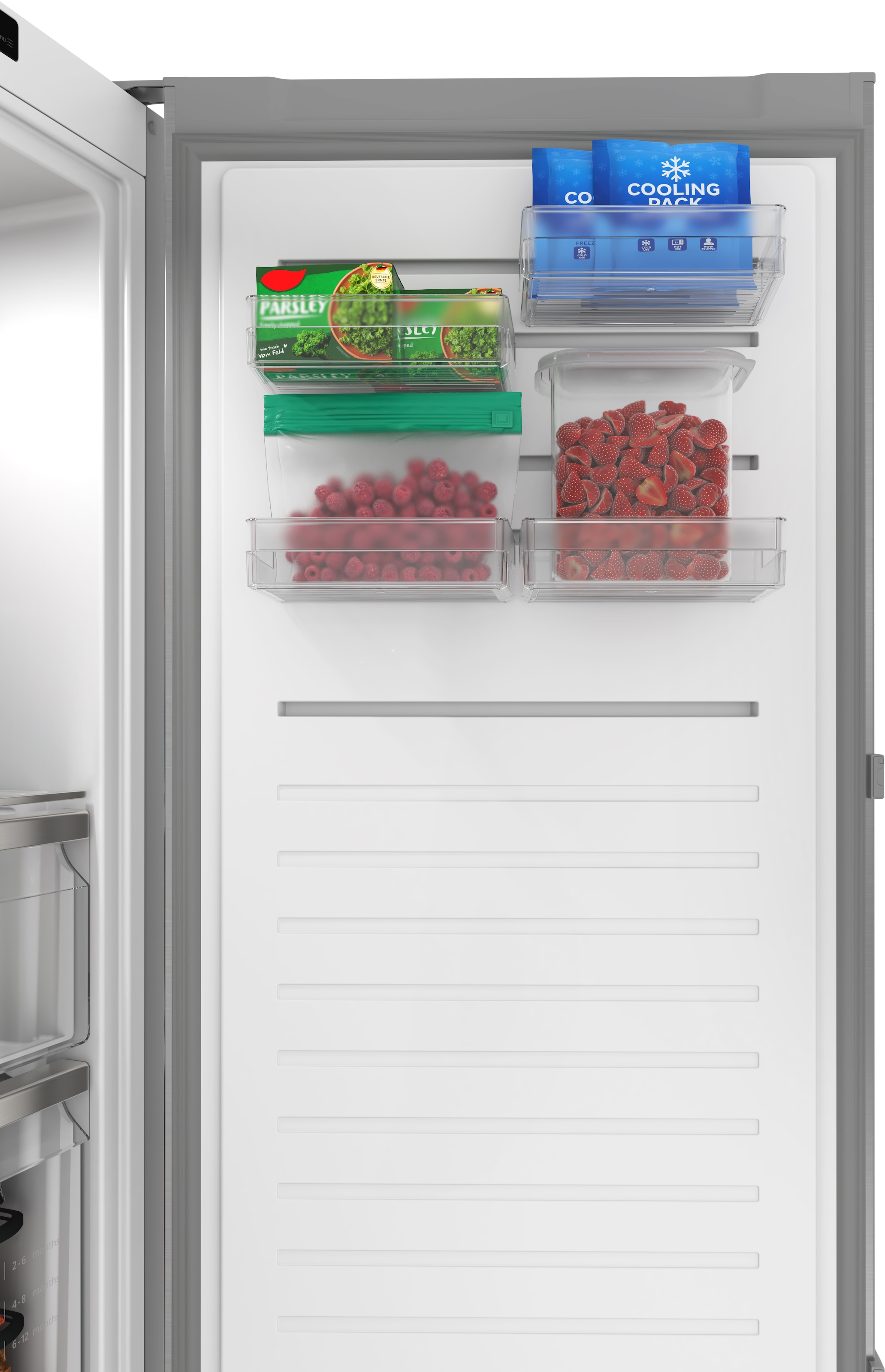 BOSCH Gefrierschrank Serie 6 »GSN36AICM« 186,2 cm hoch 59,5 cm breit Nie wieder abtauen, No Frost Gefrierschrank, großzügiger Stauraum