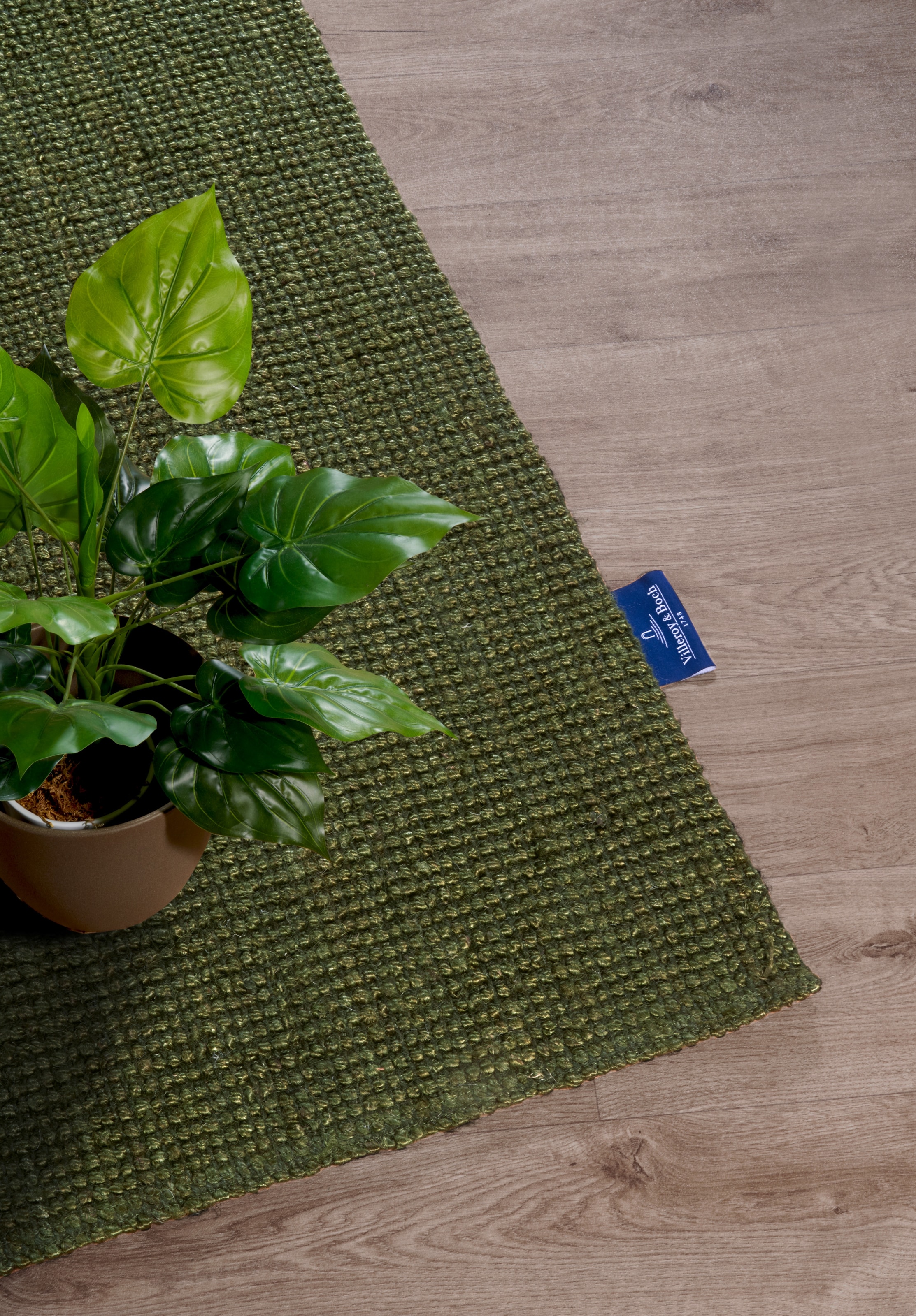 Villeroy & Boch Teppich »Rosalie Juteteppich«, rechteckig, 10 mm Höhe, Läufer, 100% Jute, Natur, Wohnzimmer, Esszimmer, Schlafzimmer, GRS