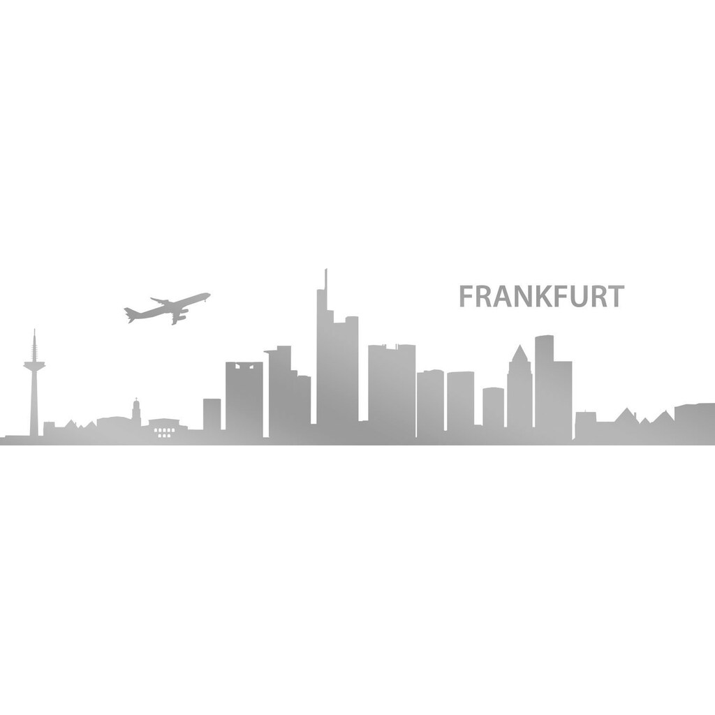 queence Wandtattoo »Frankfurt Skyline«, (1 St.)