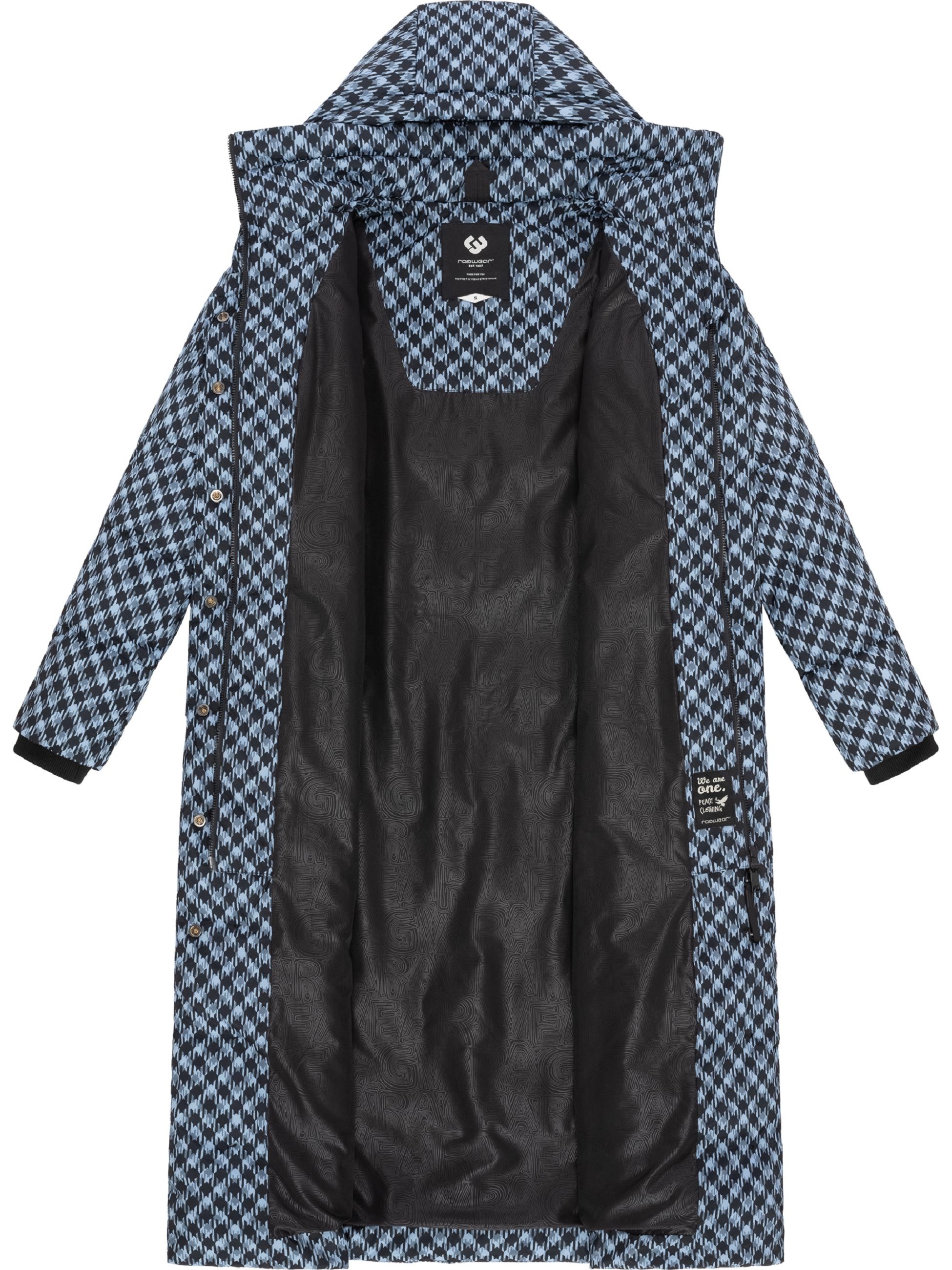 Ragwear Steppmantel »Steppmantel Niara Long Print«