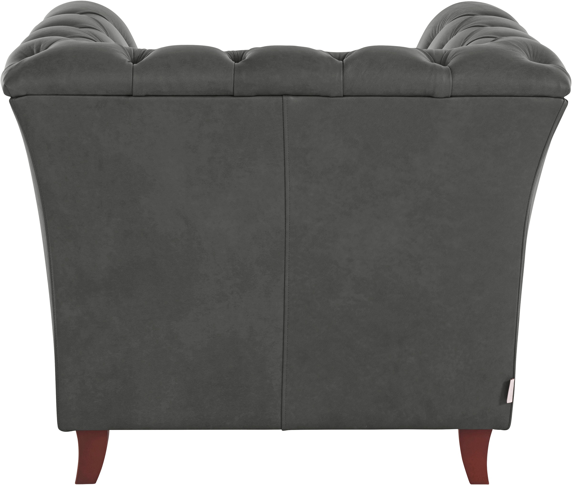 Home affaire Chesterfield-Sessel »Reims Cocktailsessel, Sessel«, mit echter Chesterfield-Knopfheftung, hochwertige Verarbeitung