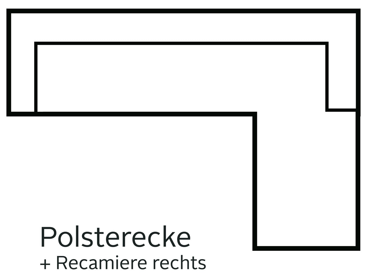 INOSIGN Ecksofa »Sapporo L-Form«, wahlweise Bettfunktion oder Sitztiefenverstellung, Federkern