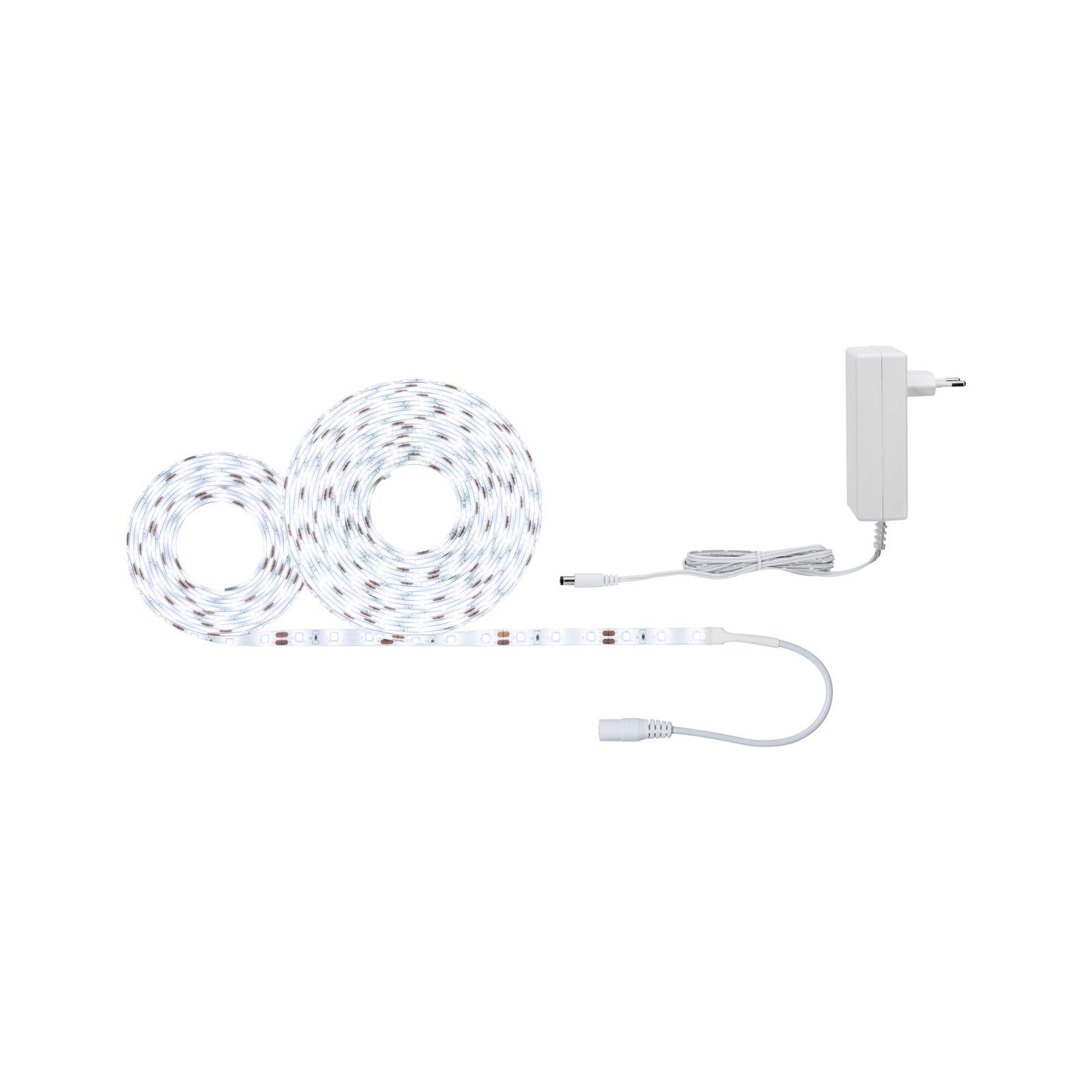 Paulmann LED-Streifen »SimpLED Stripe Set 7,5m 20W 230/12V DC Weiß Metall Kunststoff«, 1 St.-flammig