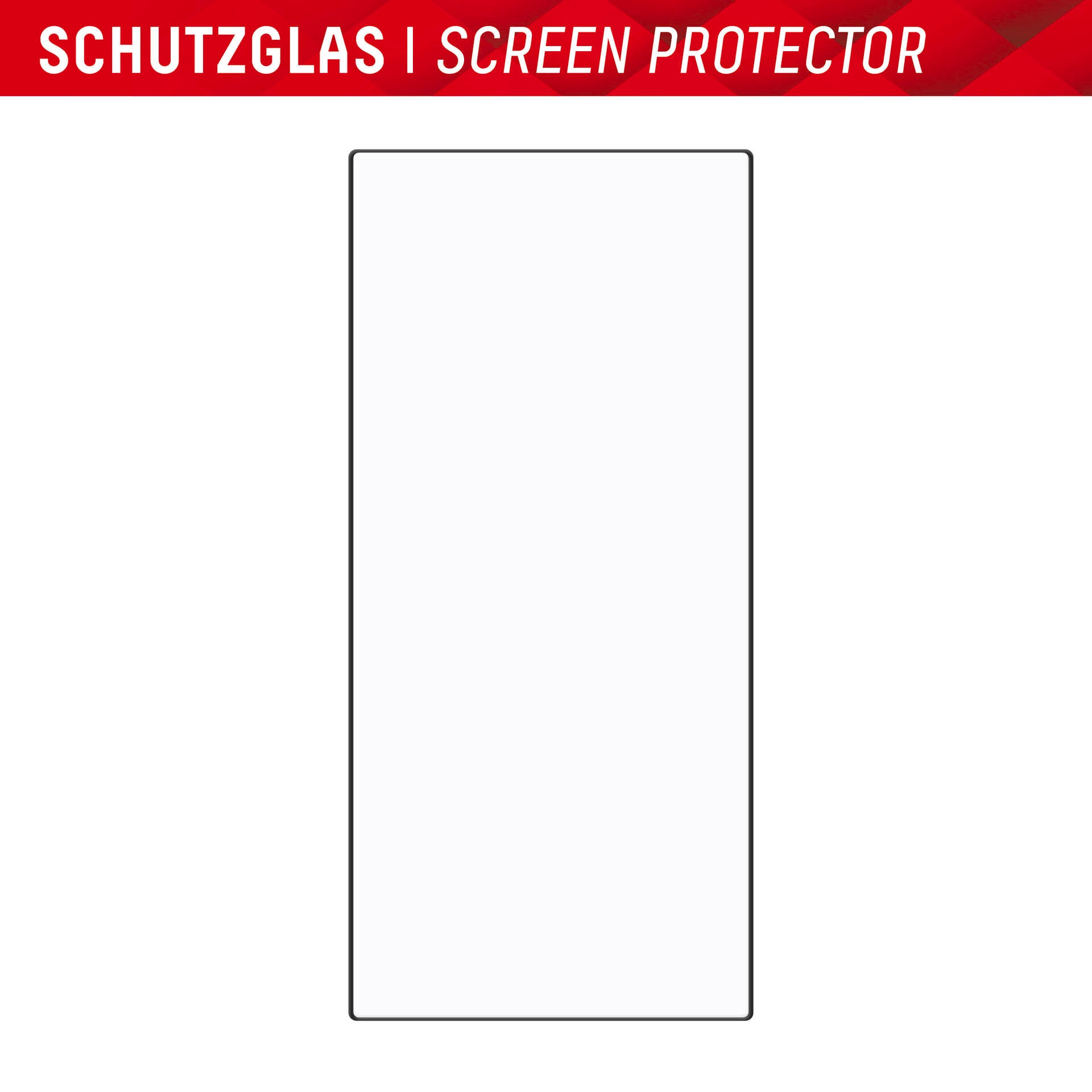 Displex Displayschutzglas »Real Glass + Case«, für Samsung Galaxy S24 Ultra, Displayschutzfolie Displayschutz Rundumschutz 360 Grad splitterfest