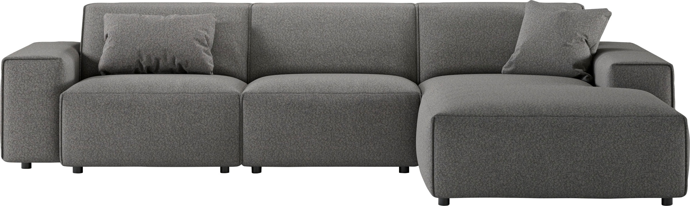 andas Ecksofa »Glimminge auch in Breitcord, Feincord, Bouclé + Easy care-Bezug«, L-Form, Breite 294, Zierkissen
