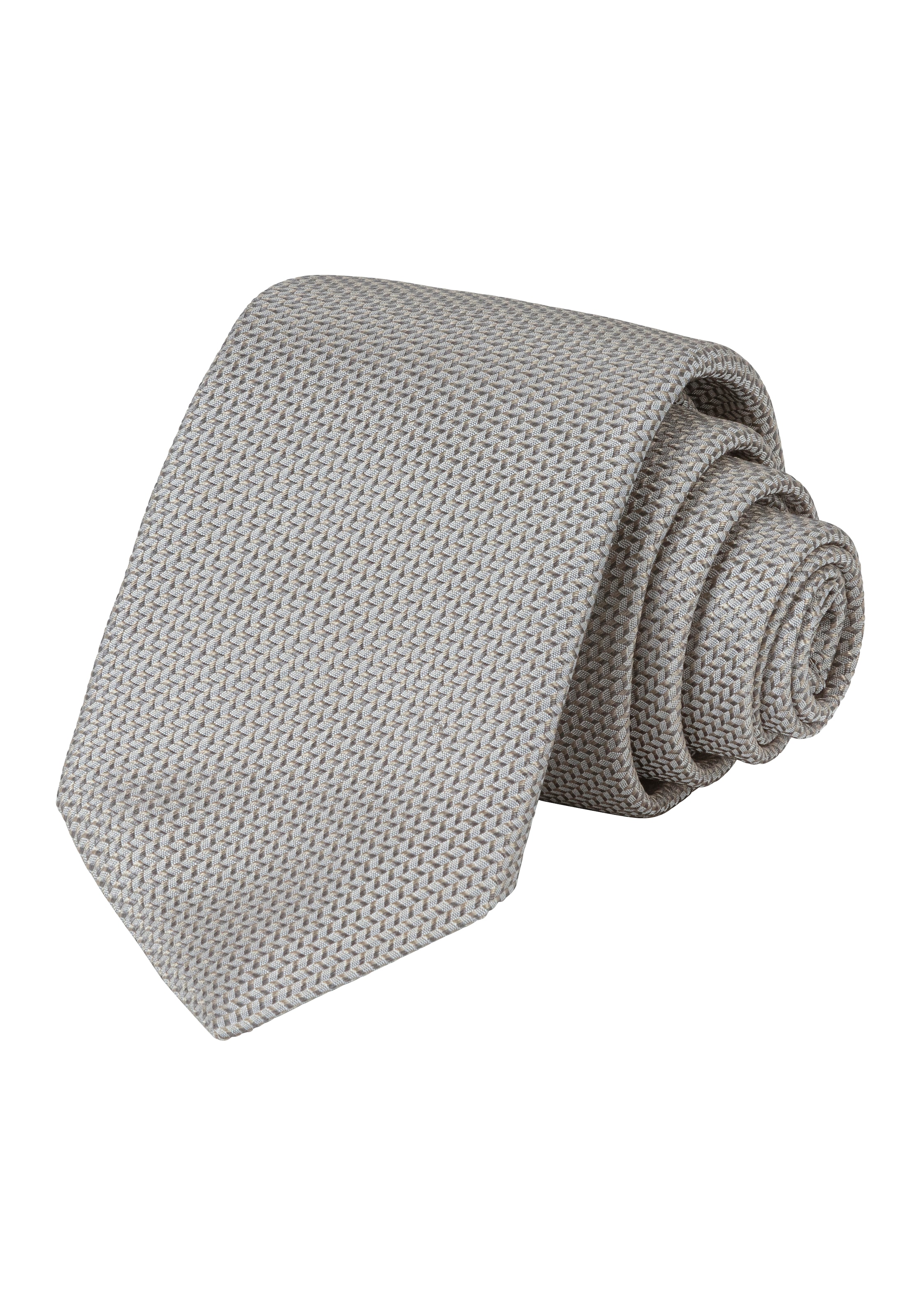 BOSS Krawatte, (Set, 2 St.), Set Einstecktuch und Krawatte. mit Strukturmuster Classic Premium